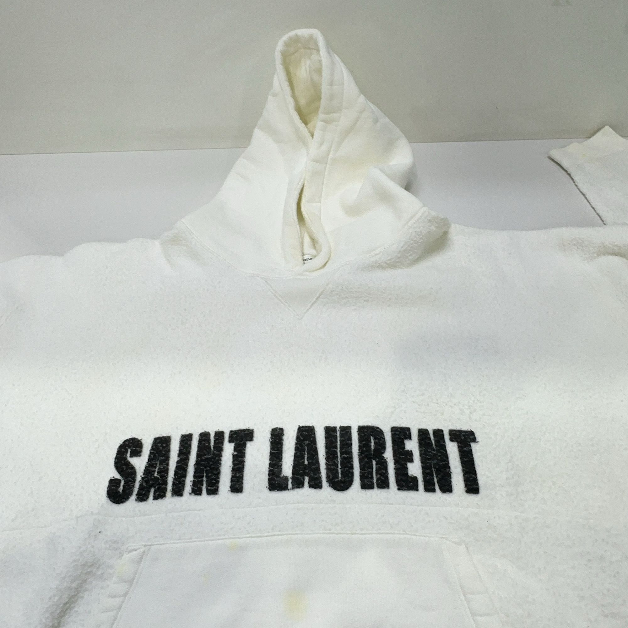 Saint Laurent Paris Saint Laurent Agafay Logo Hoodie Size L Size US L / EU 52-54 / 3 - 15 Thumbnail