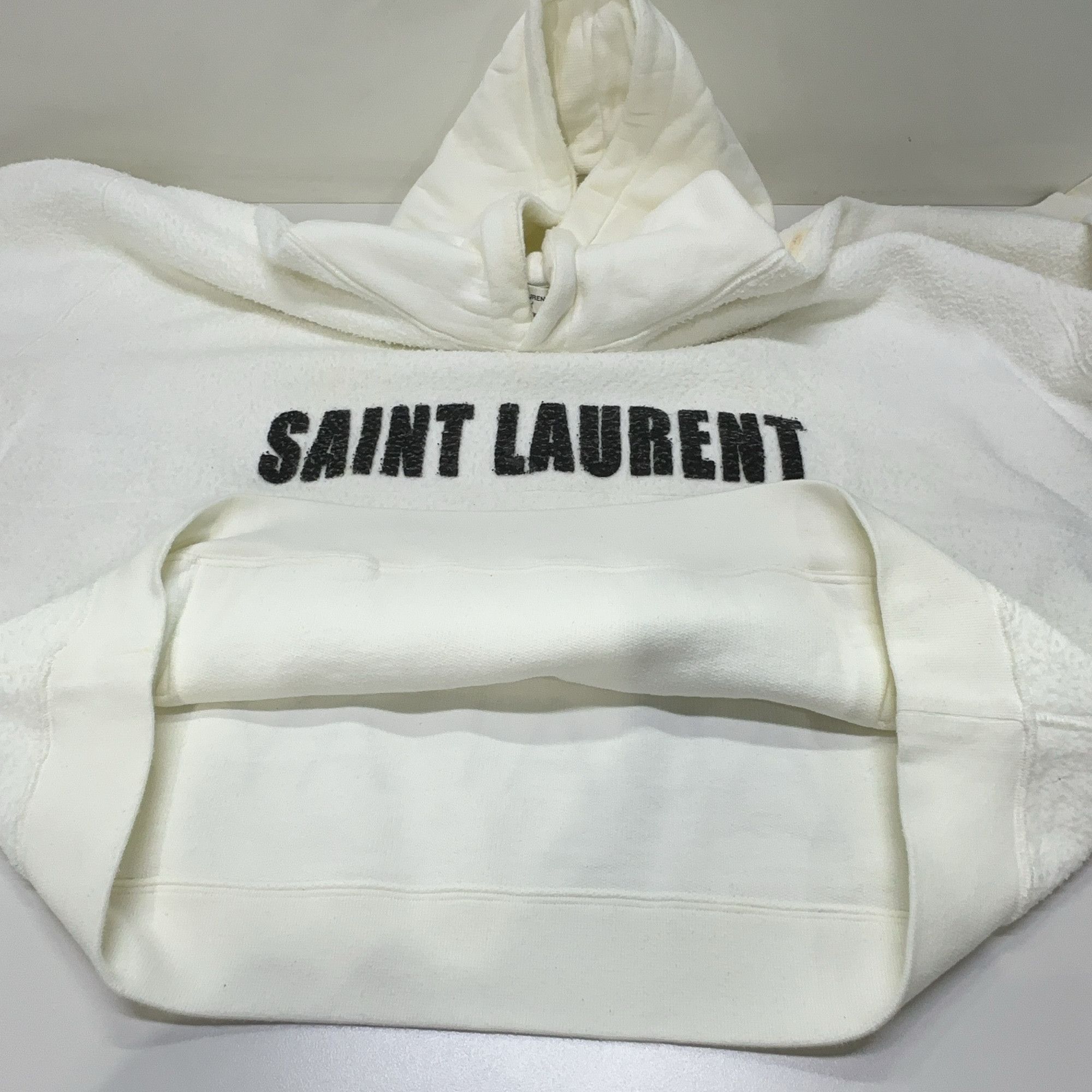 Saint Laurent Paris Saint Laurent Agafay Logo Hoodie Size L Size US L / EU 52-54 / 3 - 17 Thumbnail