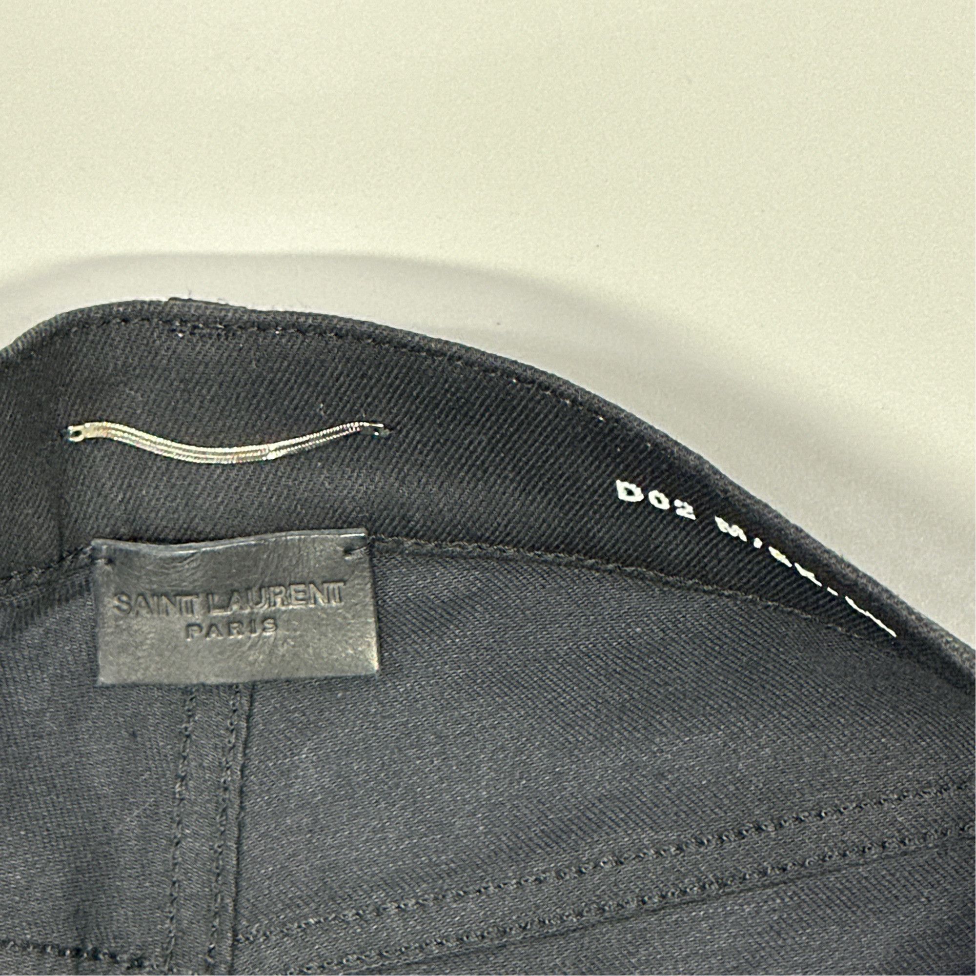Saint Laurent Paris Saint Laurent D02 Denim Jeans Size 28 Size US 28 / EU 44 - 4 Thumbnail