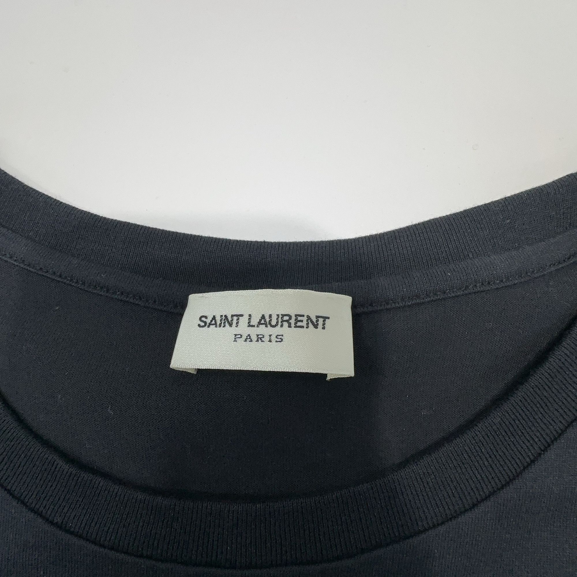Saint Laurent Paris Saint Laurent Logo Print T-Shirt Size S Size US S / EU 44-46 / 1 - 3 Thumbnail