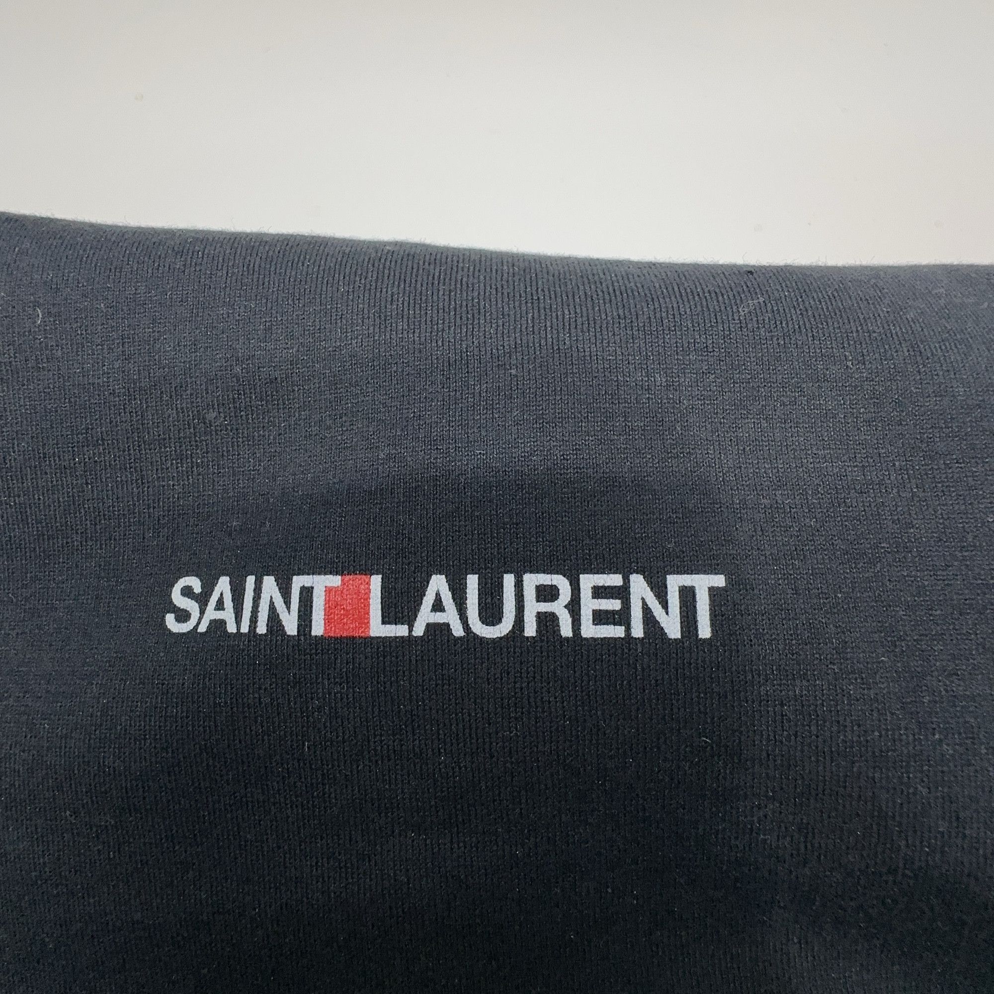 Saint Laurent Paris Saint Laurent Logo Print T-Shirt Size S Size US S / EU 44-46 / 1 - 5 Thumbnail