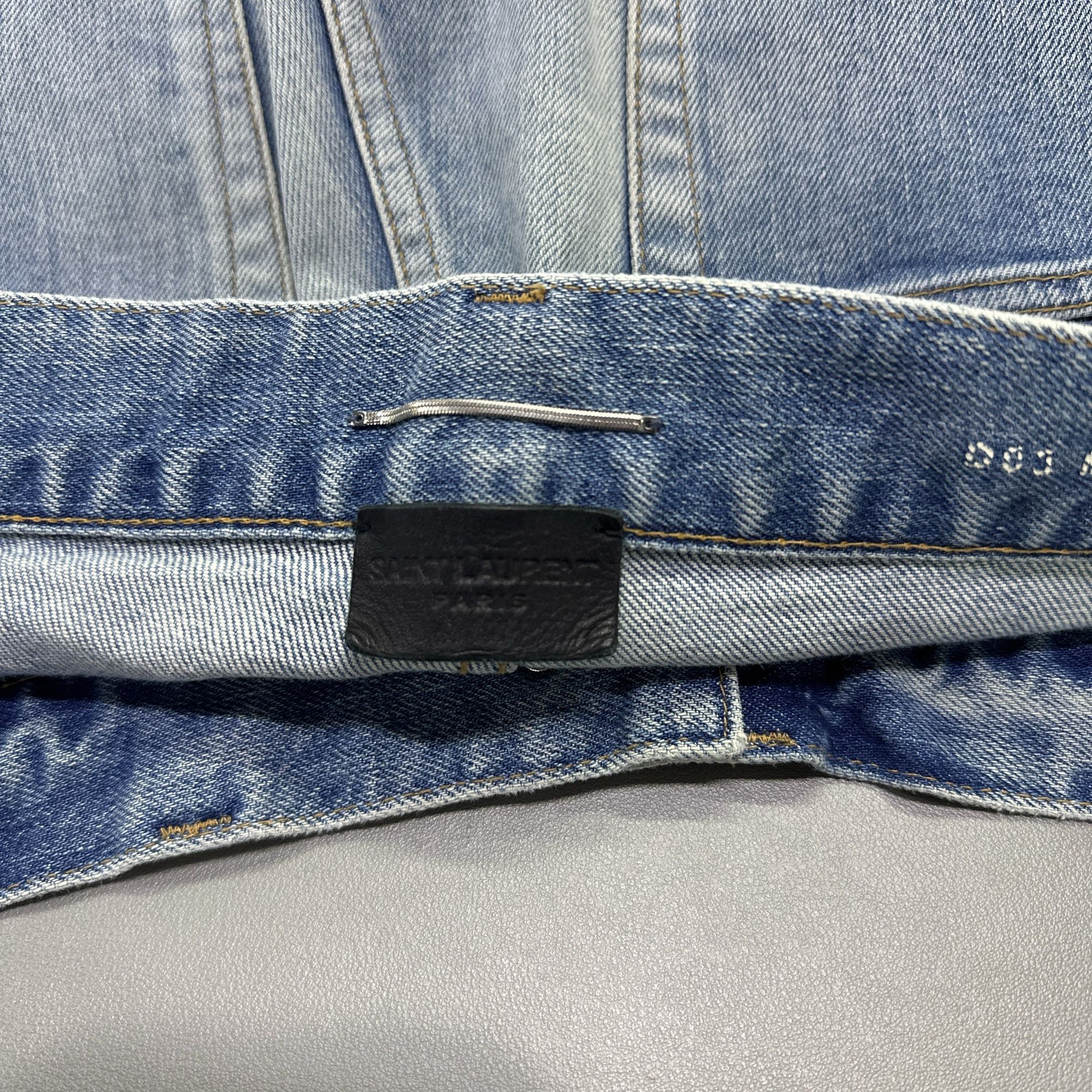 Saint Laurent Paris Saint Laurent Blue Denim Jeans Size 28 Size US 28 / EU 44 - 3 Thumbnail