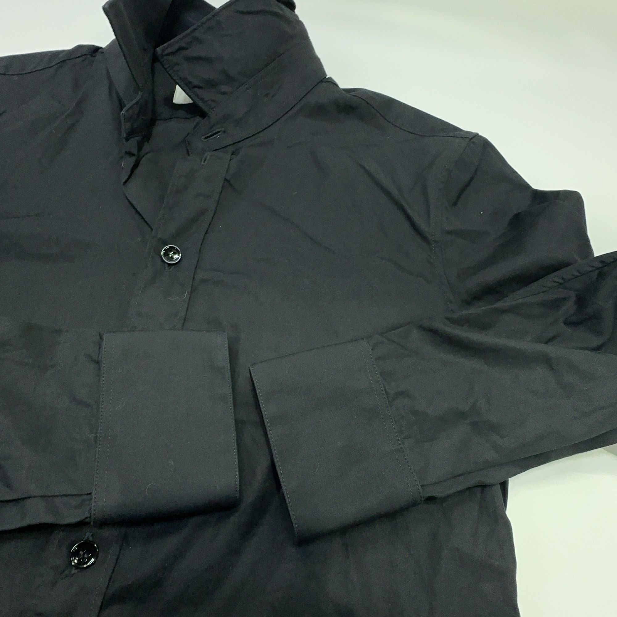 Saint Laurent Paris Saint Laurent Black Button Up Shirt Size 36 Size XS / US 0-2 / IT 36-38 - 8 Thumbnail