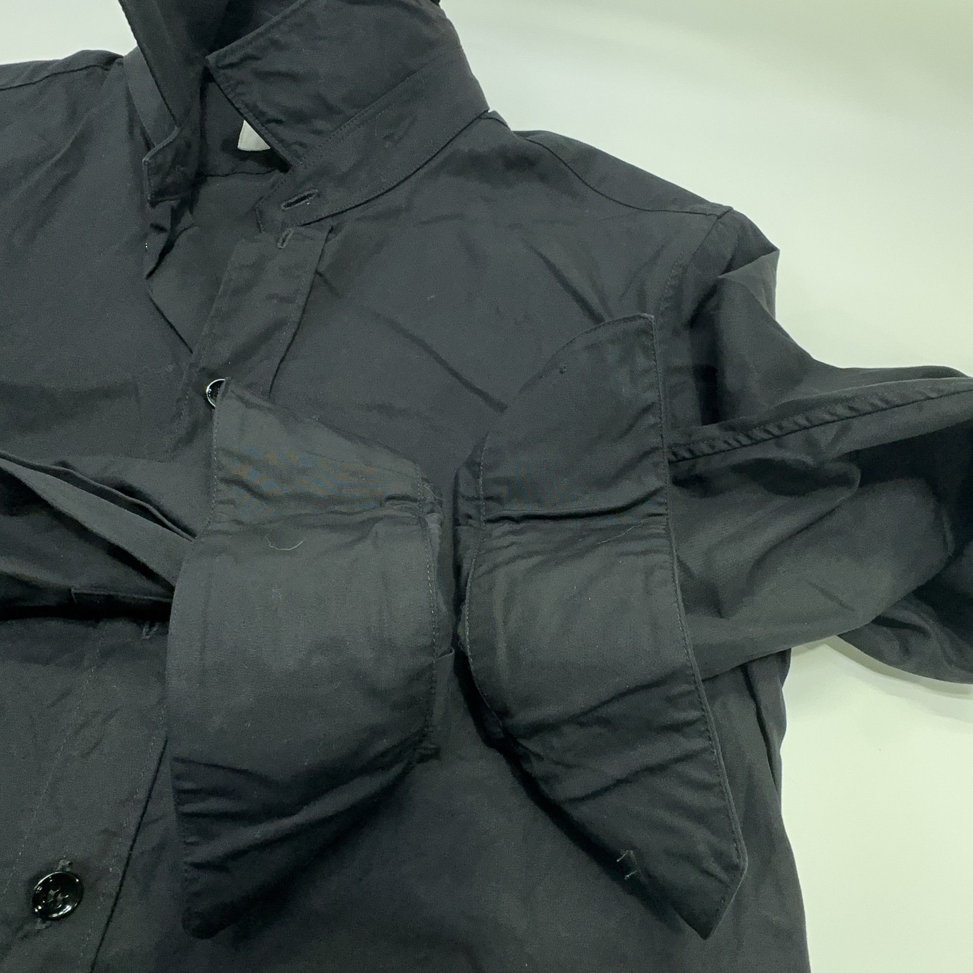 Saint Laurent Paris Saint Laurent Black Button Up Shirt Size 36 Size XS / US 0-2 / IT 36-38 - 7 Thumbnail