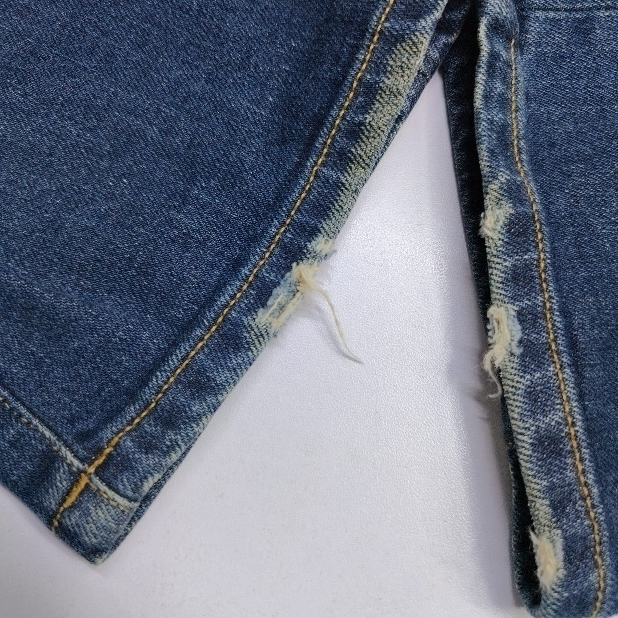 Saint Laurent Paris Saint Laurent Blue Denim Jeans Size 29 Size US 29 - 9 Thumbnail
