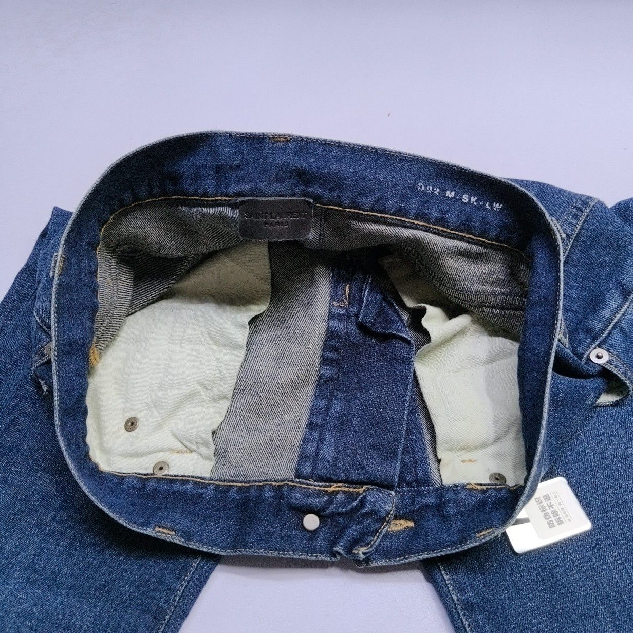 Saint Laurent Paris Saint Laurent Blue Denim Jeans Size 29 Size US 29 - 7 Thumbnail