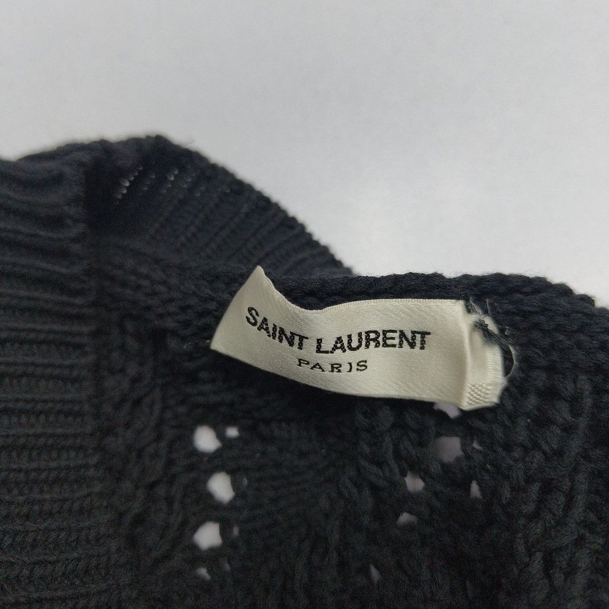 Saint Laurent Paris Saint Laurent Cable Knit Cardigan Black XS Size US XS / EU 42 / 0 - 3 Thumbnail
