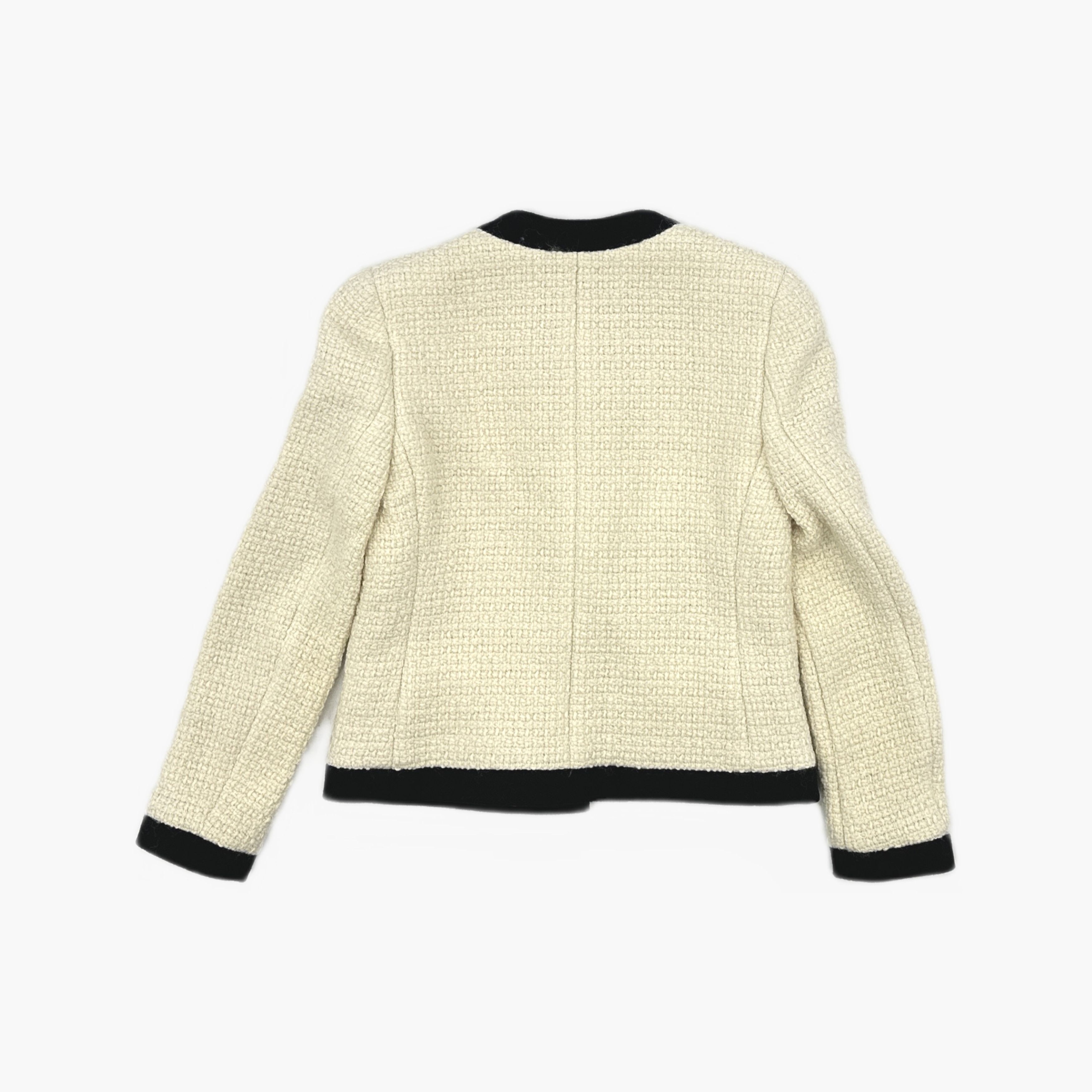 Saint Laurent Paris Saint Laurent Tweed Trim Jacket Size 38 Size S / US 4 / IT 40 - 2 Thumbnail
