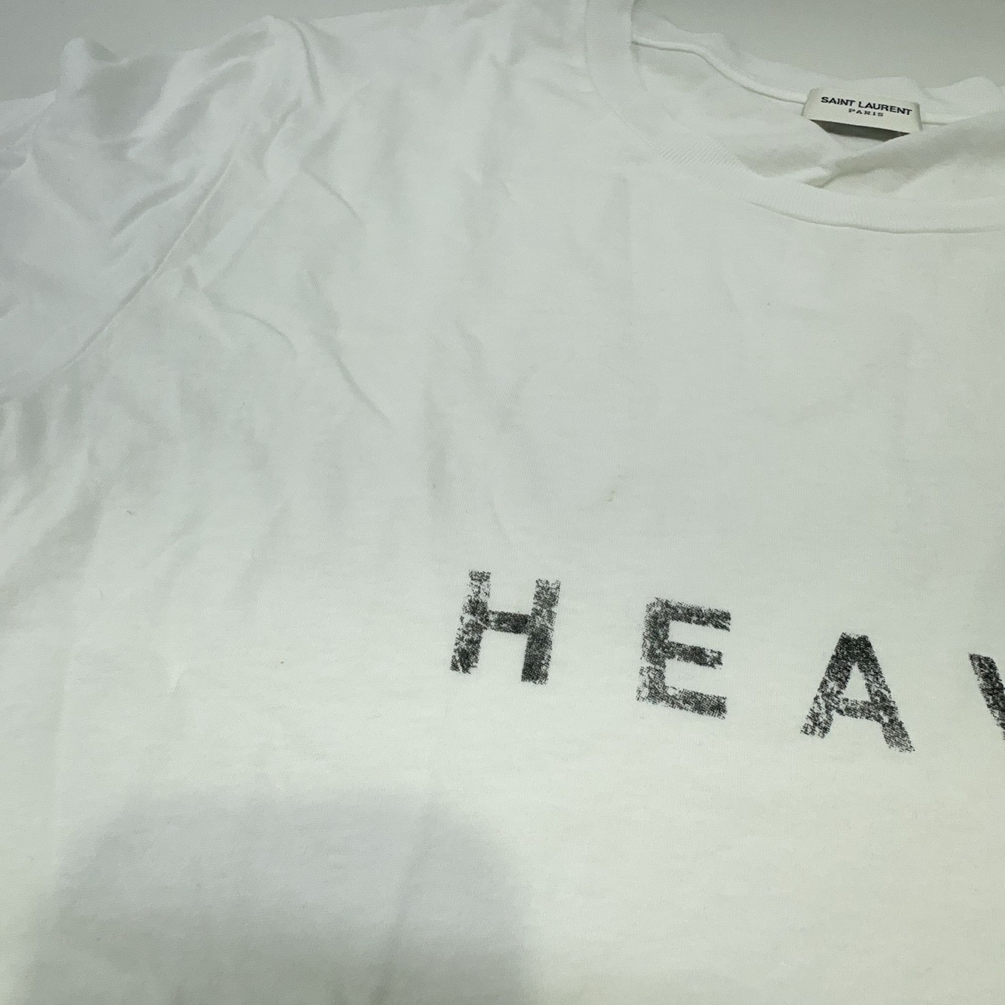 Saint Laurent Paris Saint Laurent Heaven Print T-Shirt Size M Size US M / EU 48-50 / 2 - 5 Thumbnail