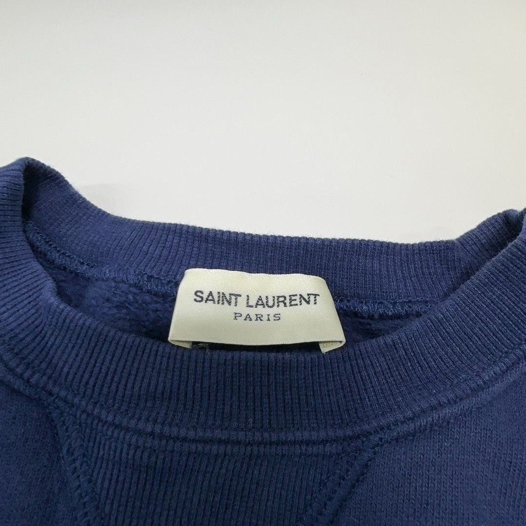 Saint Laurent Paris Saint Laurent YSL Logo Crewneck Sweatshirt XS Size XS / US 0-2 / IT 36-38 - 4 Thumbnail