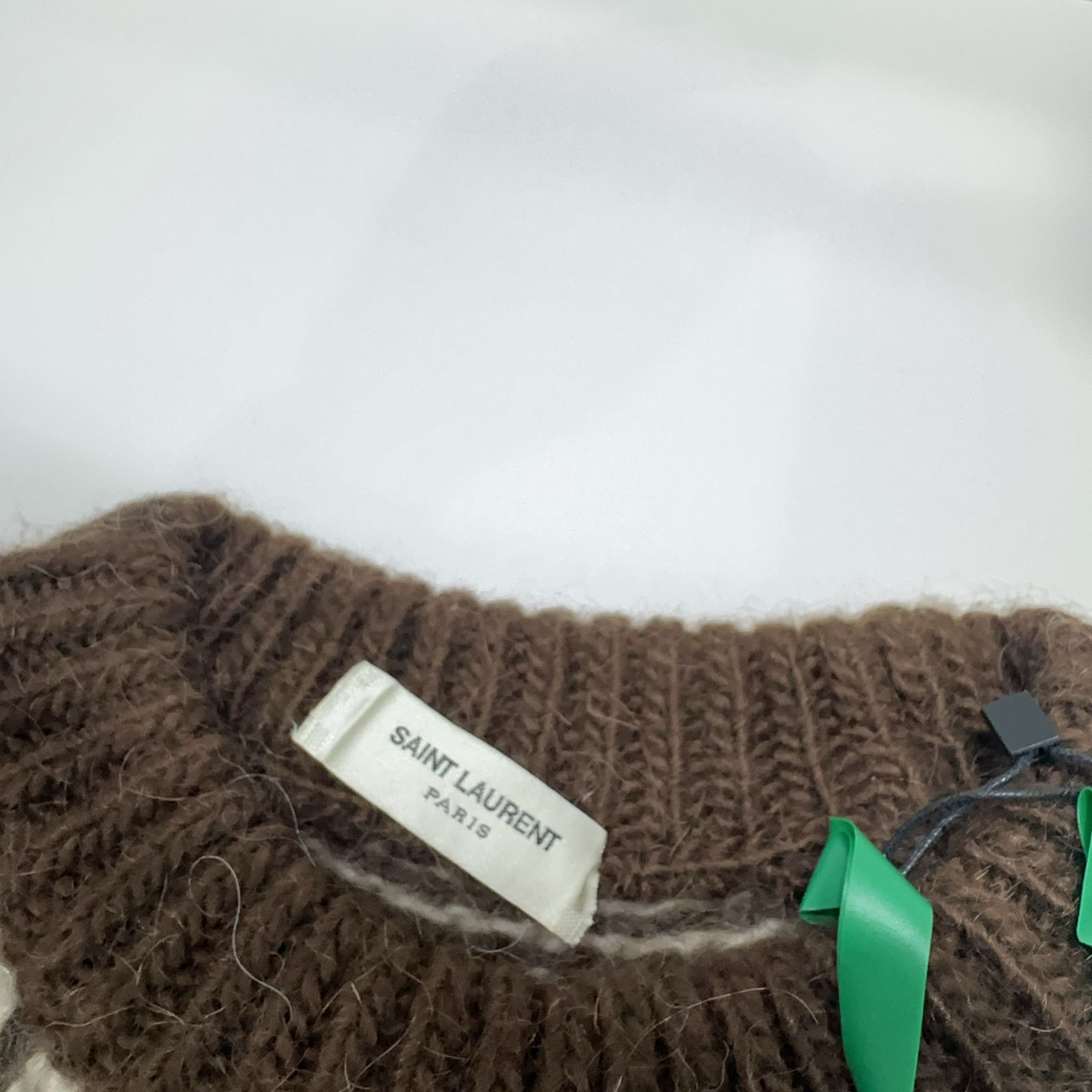Saint Laurent Paris SAINT LAURENT Striped Fair Isle Sweater US L Size US L / EU 52-54 / 3 - 5 Thumbnail