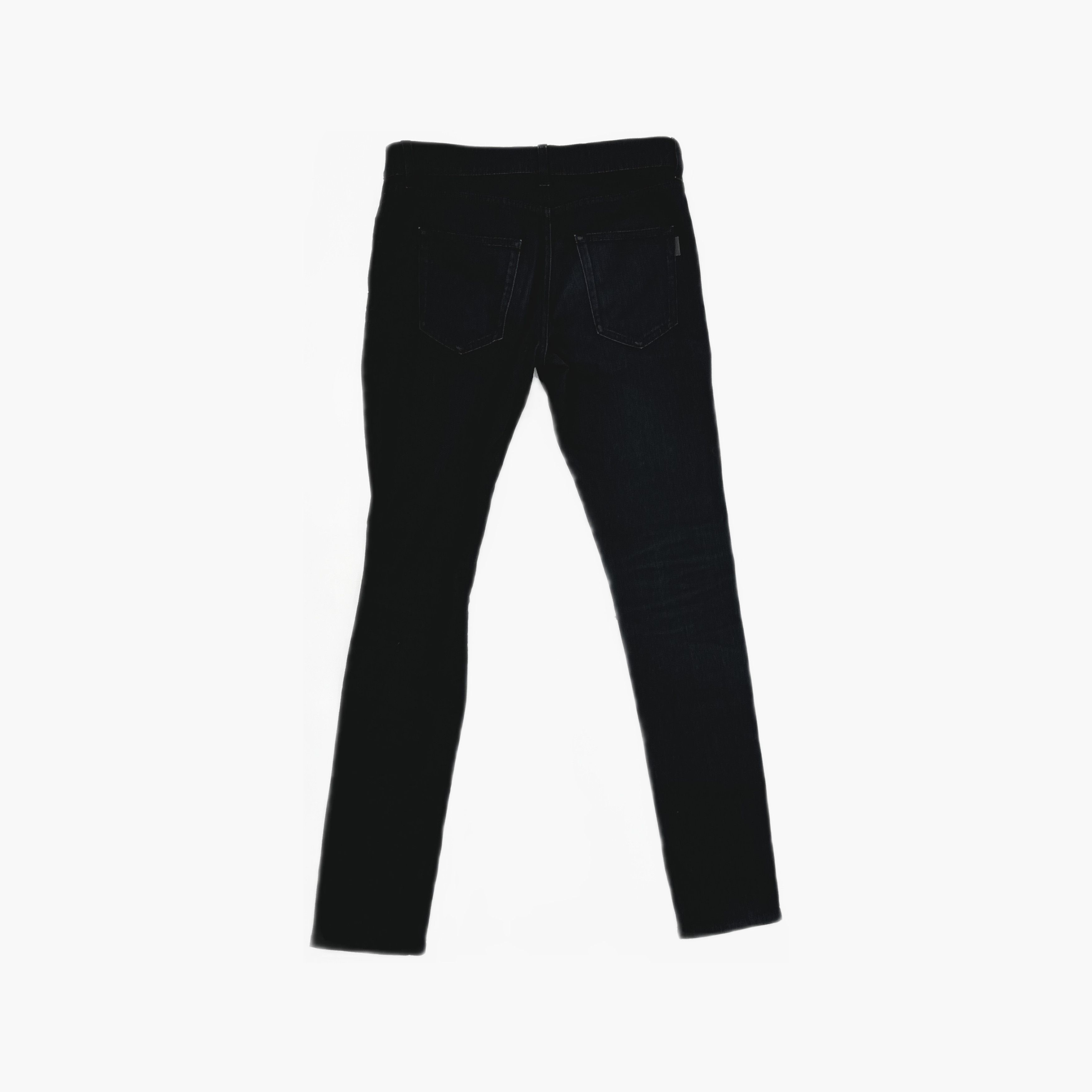 Saint Laurent Paris Saint Laurent D02 Distressed Denim Jeans Size 30 Size US 30 / EU 46 - 2 Thumbnail