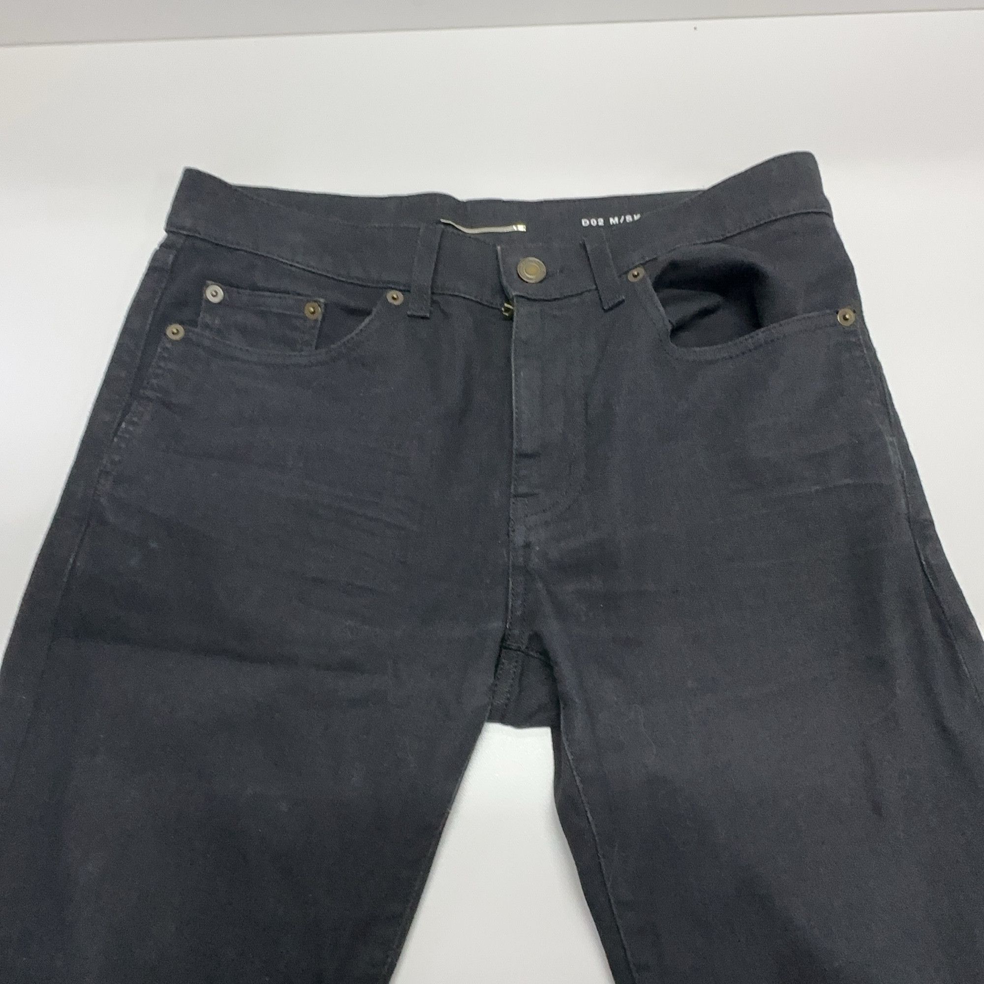 Saint Laurent Paris Saint Laurent D02 Distressed Denim Jeans Size 30 Size US 30 / EU 46 - 6 Thumbnail