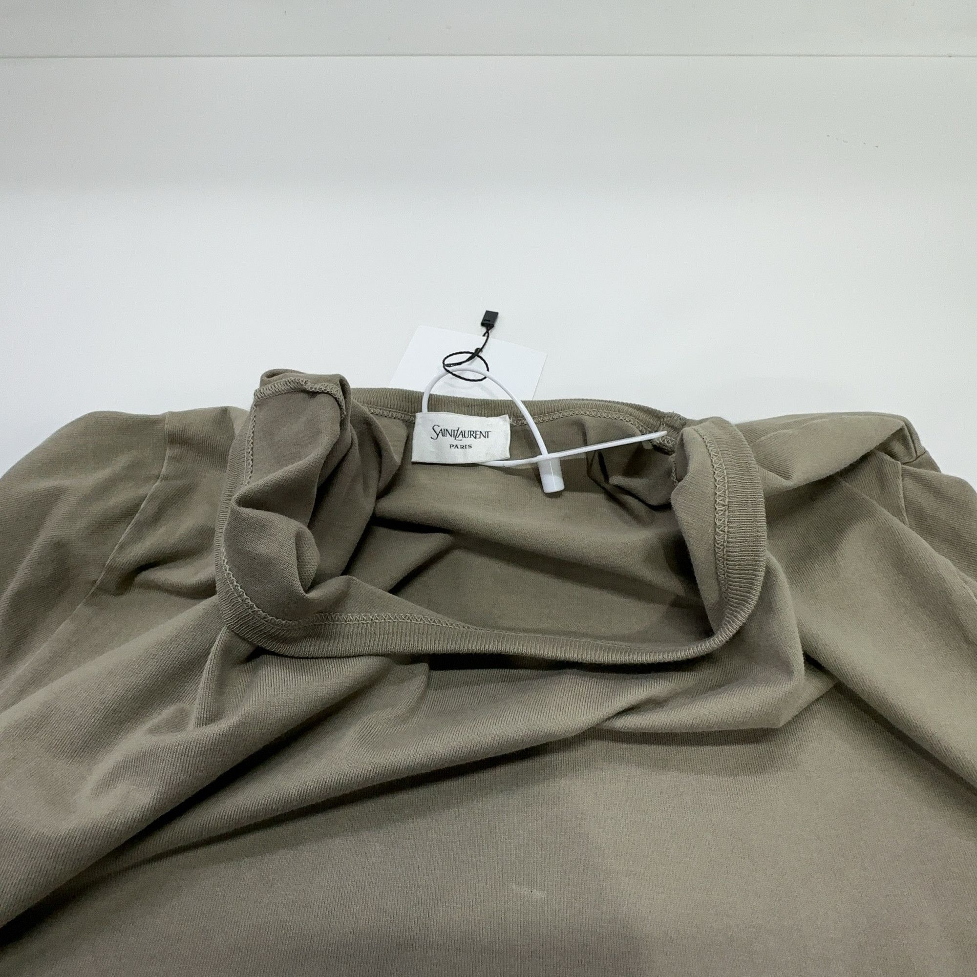 Saint Laurent Paris Saint Laurent Embroidered T-Shirt Size XL Size US XL / EU 56 / 4 - 5 Thumbnail