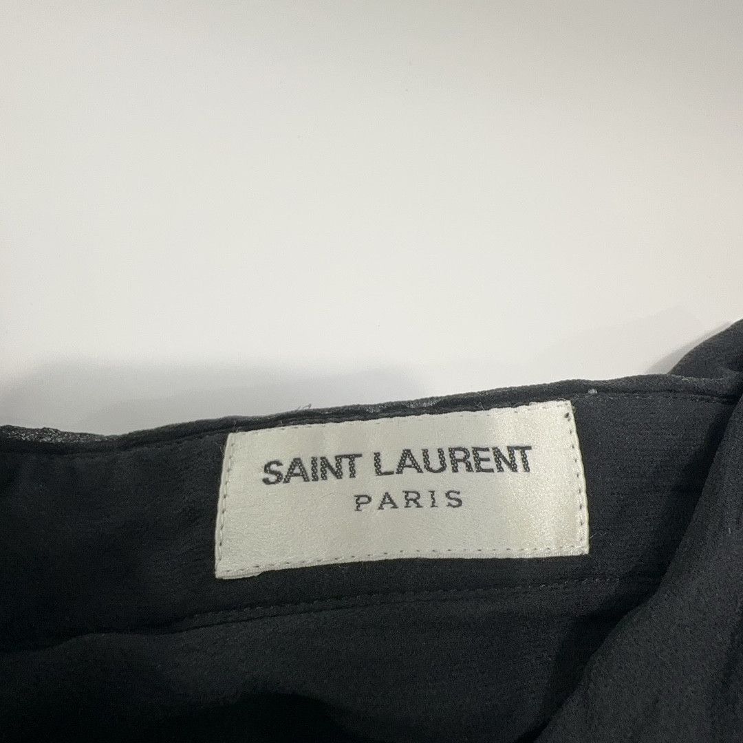 Saint Laurent Paris Saint Laurent Silk Chiffon Blouse Size 44 Size L / US 10 / IT 46 - 4 Thumbnail
