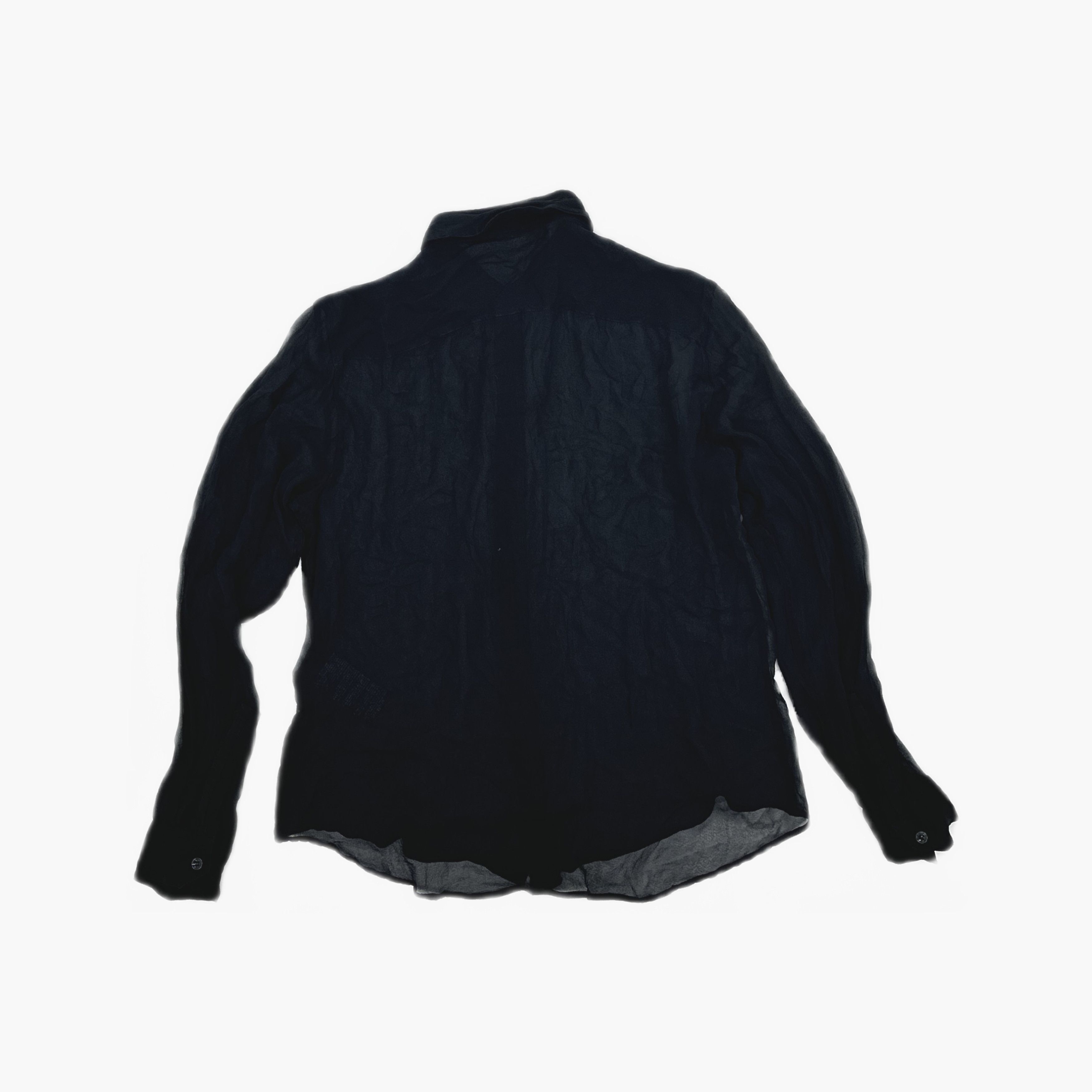 Saint Laurent Paris Saint Laurent Silk Chiffon Blouse Size 44 Size L / US 10 / IT 46 - 2 Thumbnail