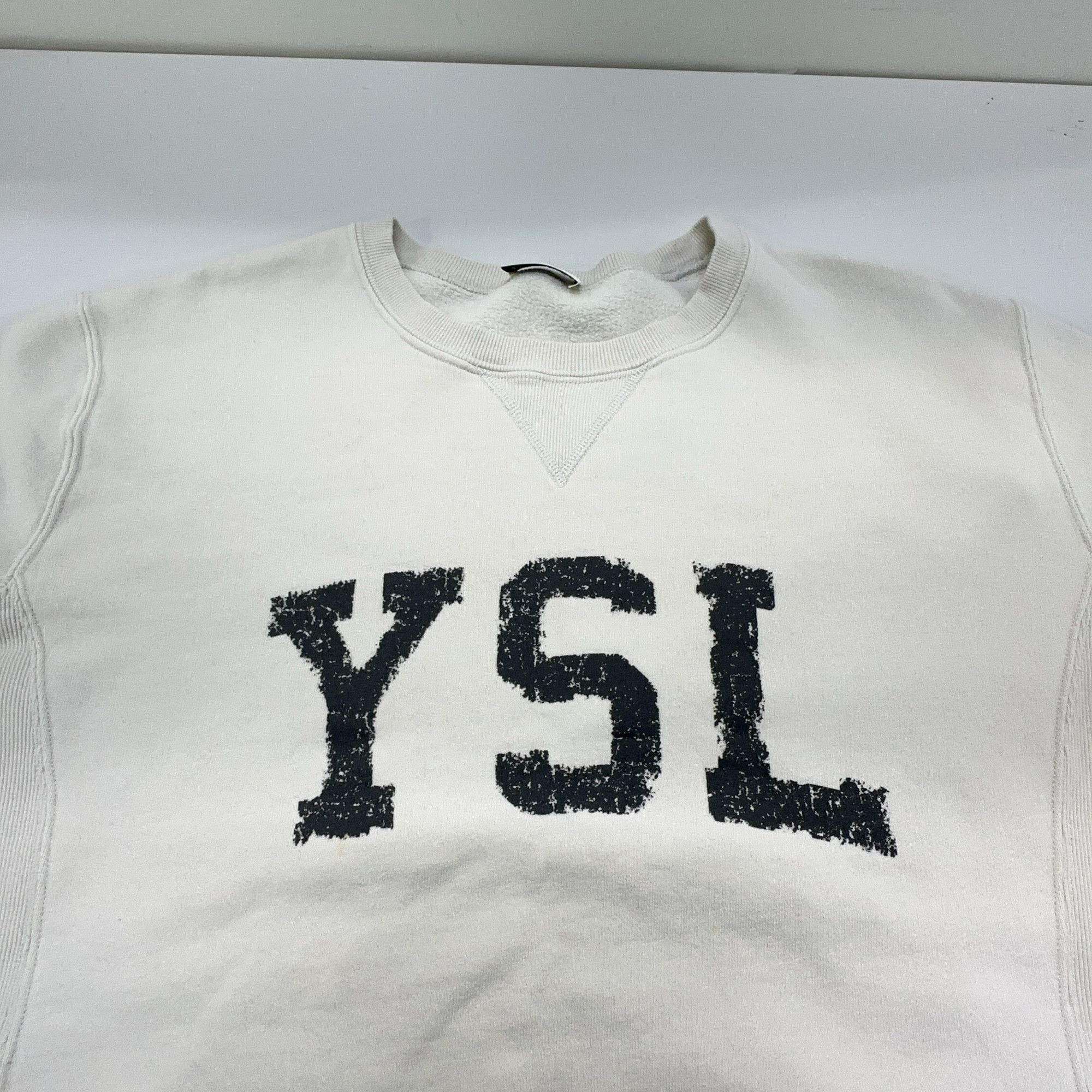Saint Laurent Paris Saint Laurent YSL Logo Sweatshirt Size M Size US M / EU 48-50 / 2 - 5 Thumbnail
