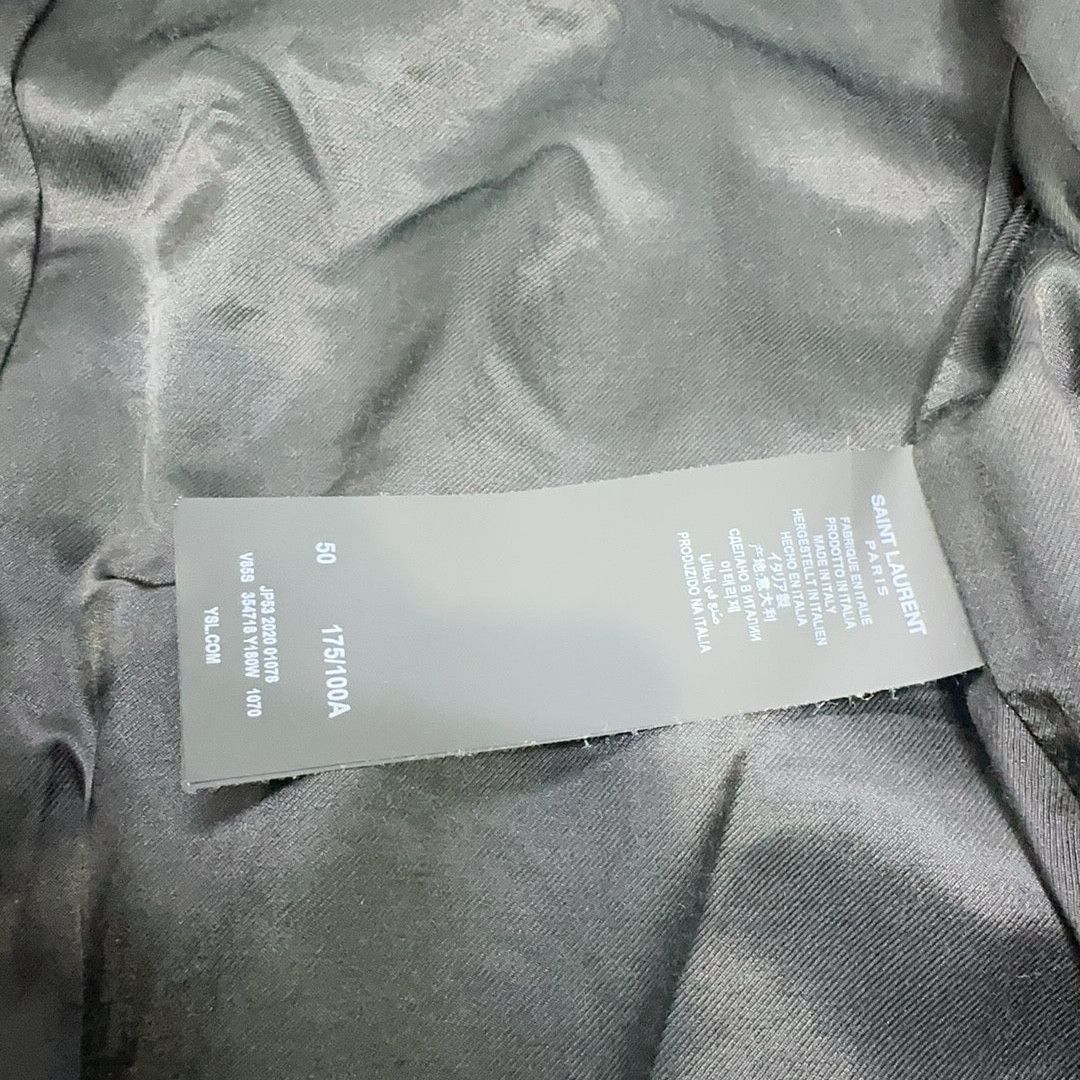 Saint Laurent Paris Saint Laurent Striped Bomber Jacket Size M Size US M / EU 48-50 / 2 - 4 Thumbnail