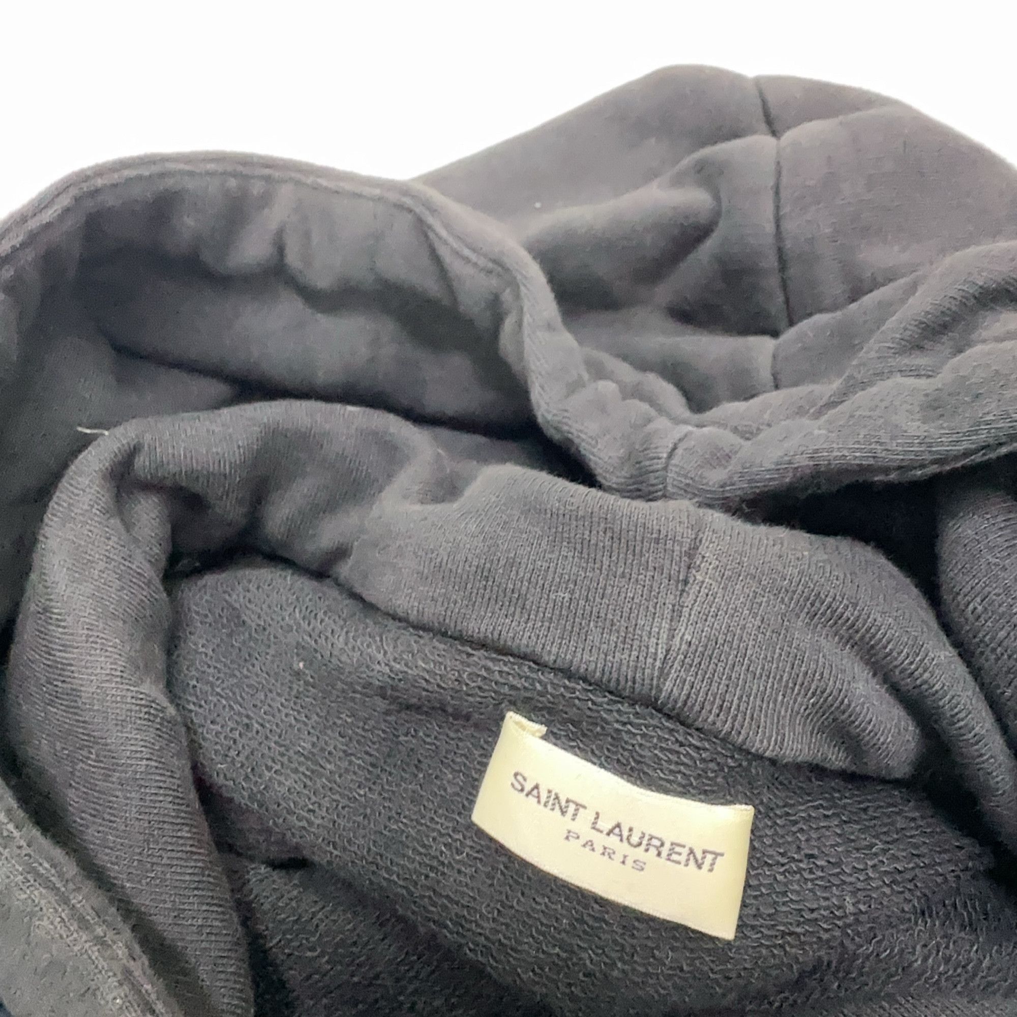 Saint Laurent Paris Saint Laurent Logo Hoodie Size L Size US L / EU 52-54 / 3 - 5 Thumbnail