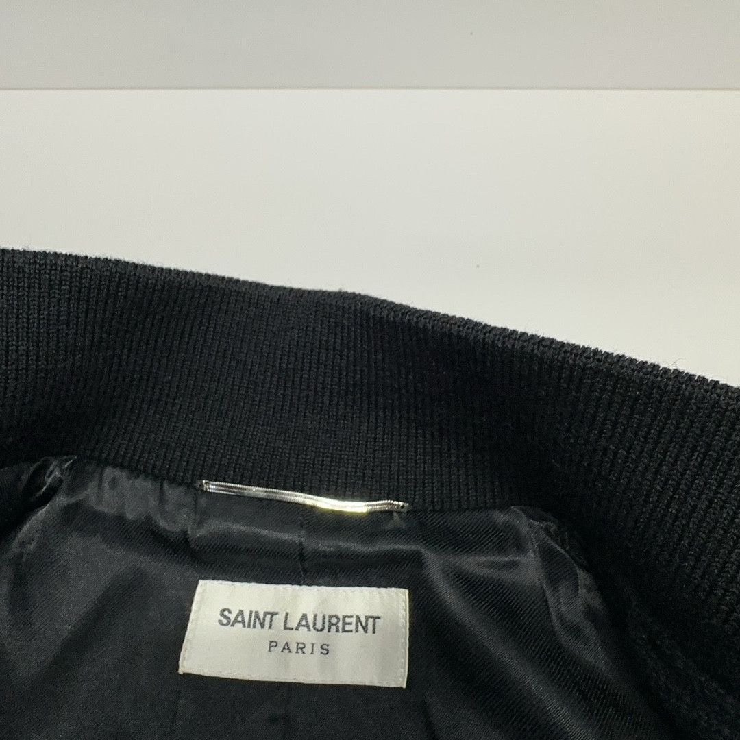 Saint Laurent Paris Saint Laurent Striped Varsity Jacket Size S Size US S / EU 44-46 / 1 - 4 Thumbnail