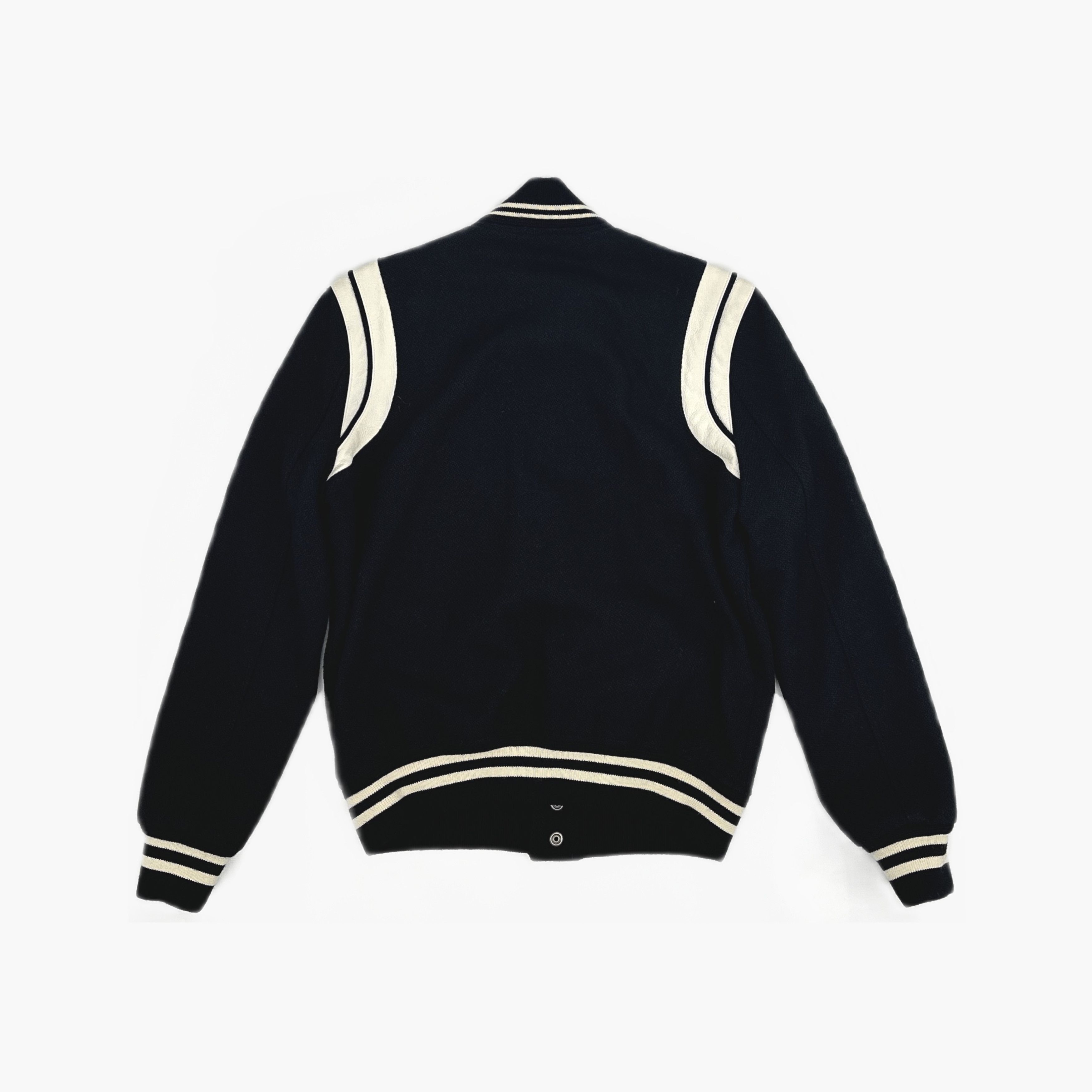 Saint Laurent Paris Saint Laurent Striped Varsity Jacket Size S Size US S / EU 44-46 / 1 - 2 Thumbnail
