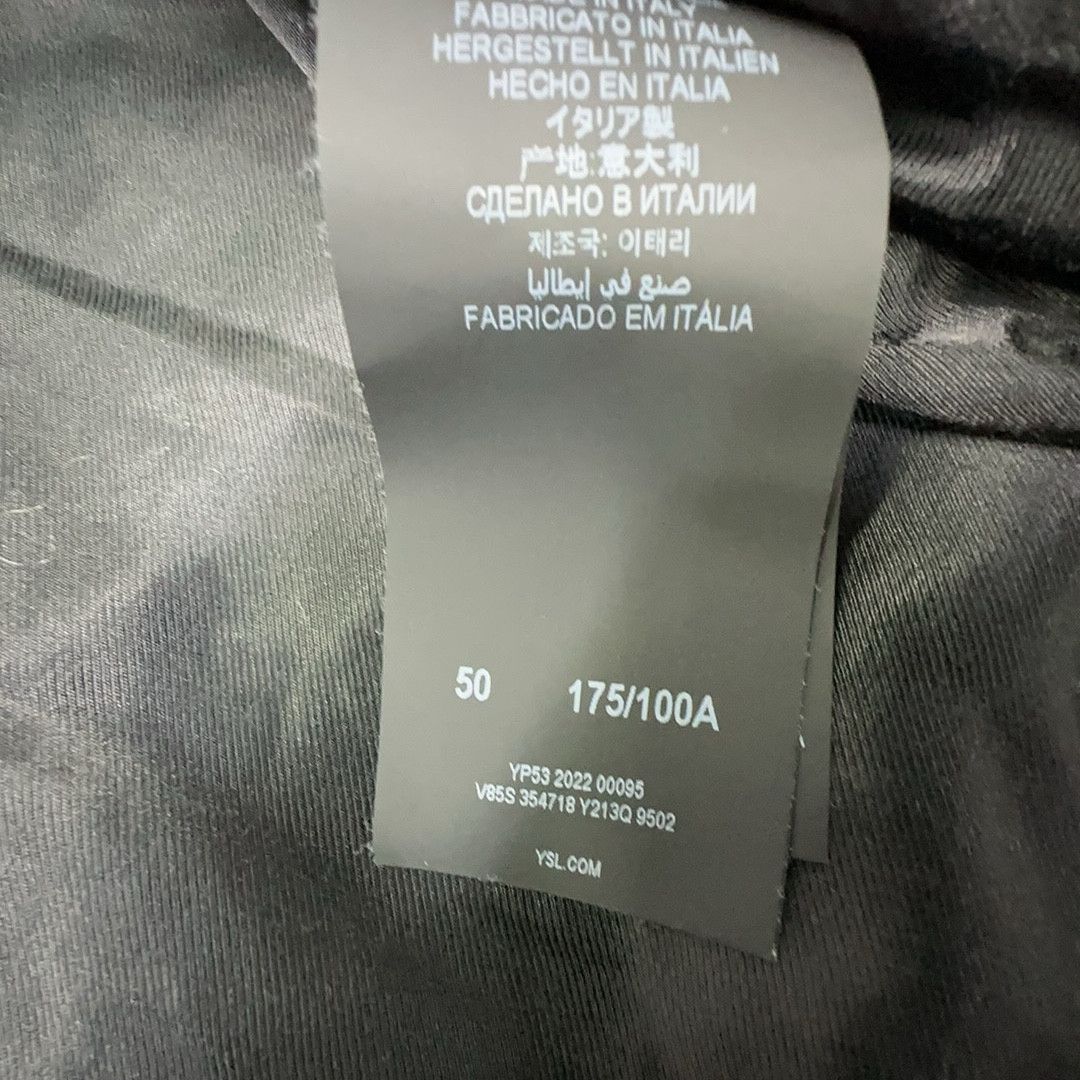Saint Laurent Paris Saint Laurent Teddy Varsity Jacket Size M Size US M / EU 48-50 / 2 - 3 Thumbnail