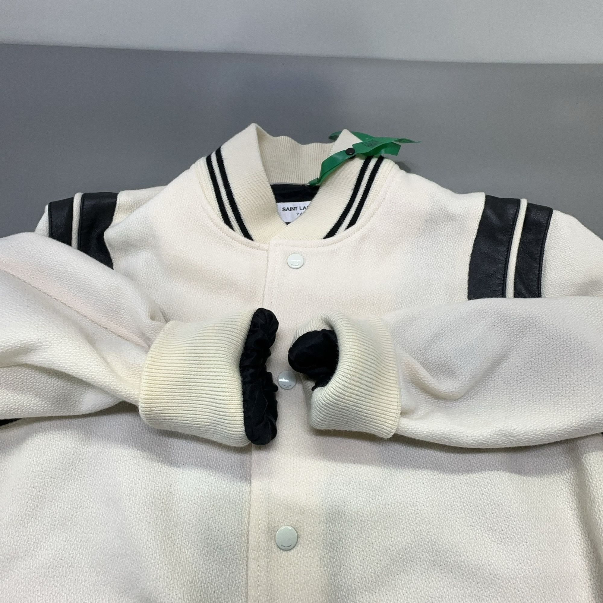 Saint Laurent Paris Saint Laurent Teddy Varsity Jacket Size M Size US M / EU 48-50 / 2 - 6 Thumbnail