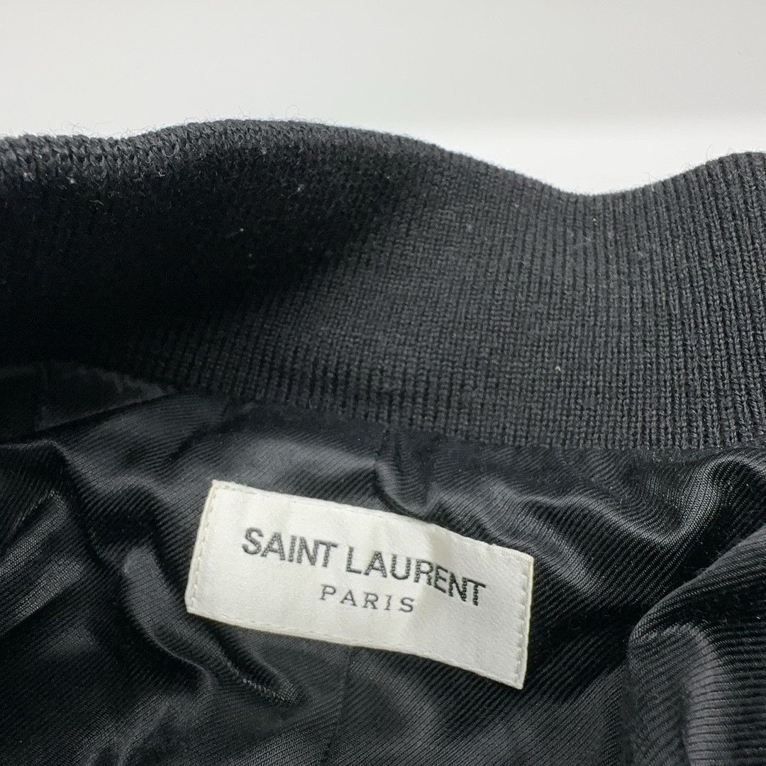 Saint Laurent Paris Saint Laurent Striped Varsity Jacket Size 52 Size US L / EU 52-54 / 3 - 4 Thumbnail