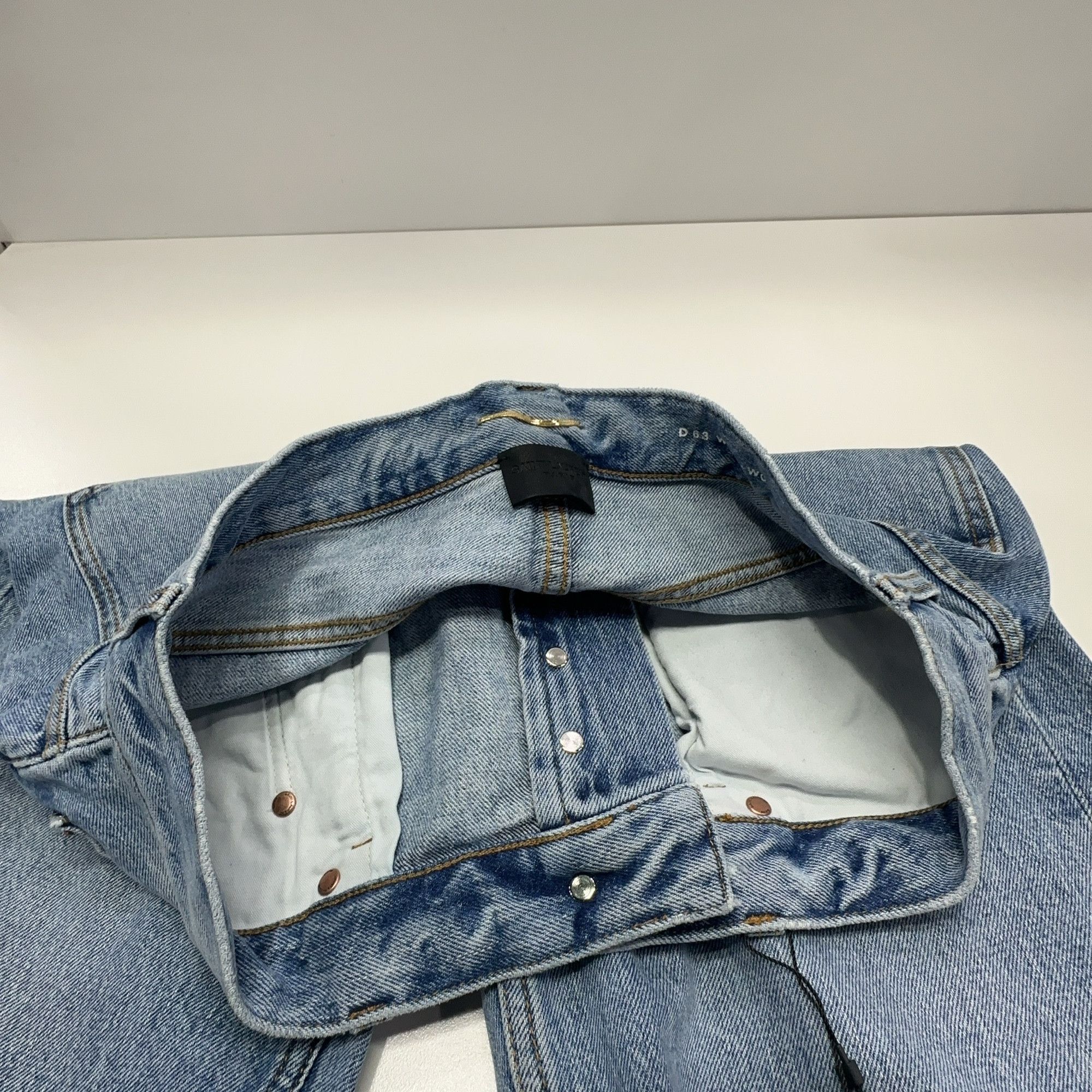 Saint Laurent Paris Saint Laurent Blue Denim Jeans Size 29 Size US 29 - 6 Thumbnail