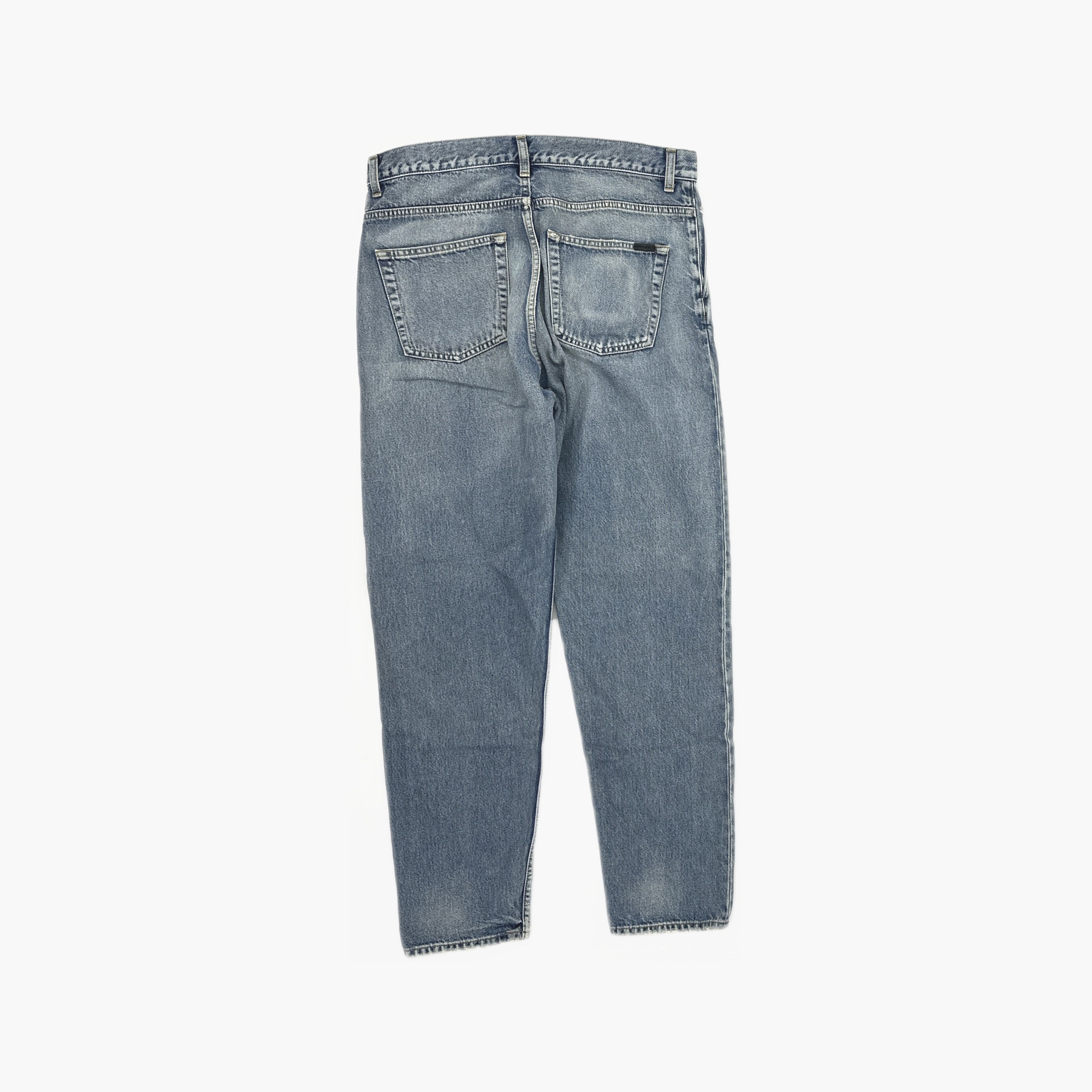 Saint Laurent Paris Saint Laurent Blue Denim Jeans Size 32 Size US 32 / EU 48 - 2 Thumbnail