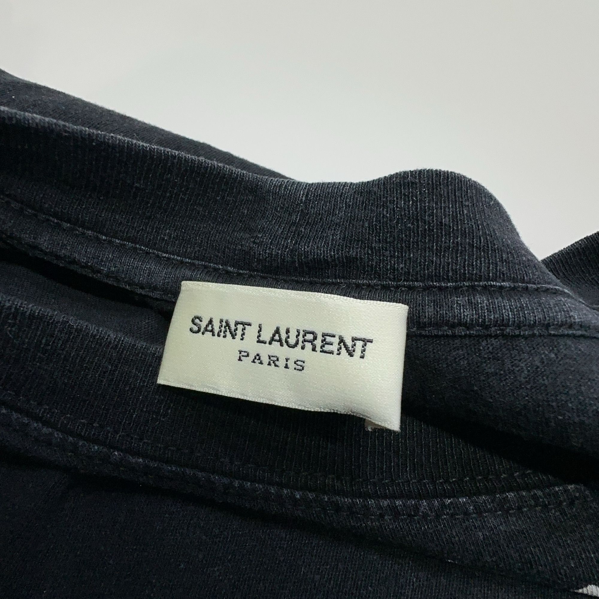 Saint Laurent Paris Saint Laurent Star Print T-Shirt Size L Size US L / EU 52-54 / 3 - 7 Thumbnail