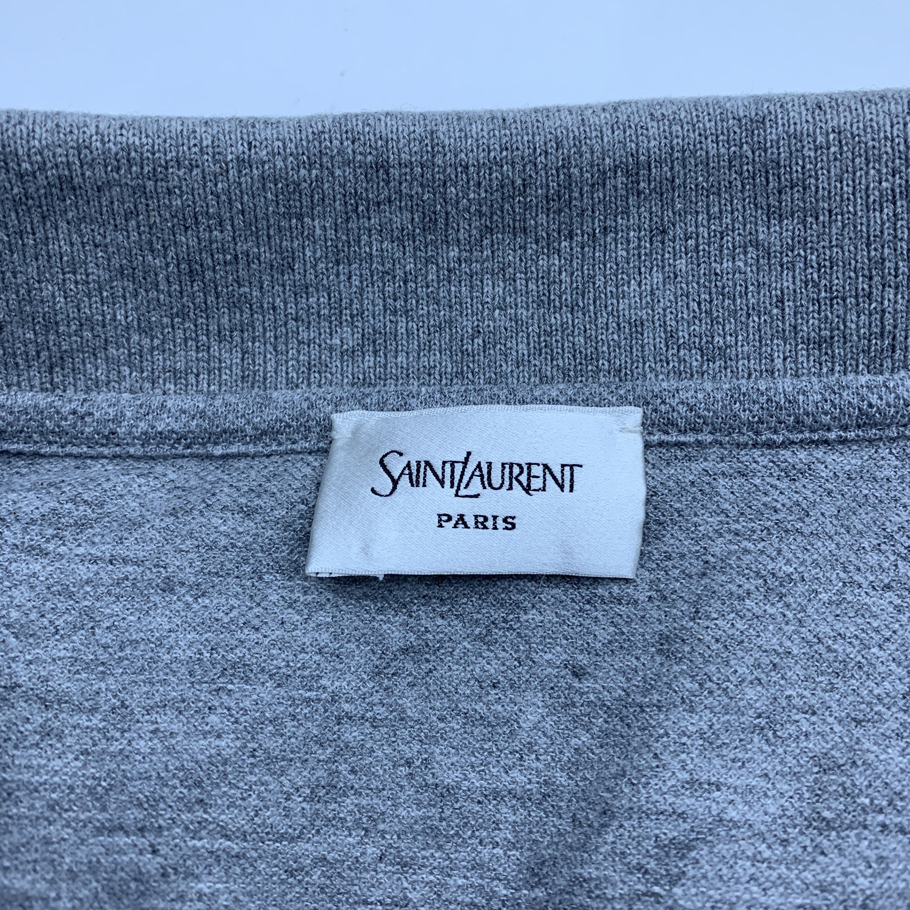 Saint Laurent Paris Saint Laurent Logo Embroidery Polo Shirt Size XXL Size US XXL / EU 58 / 5 - 3 Thumbnail