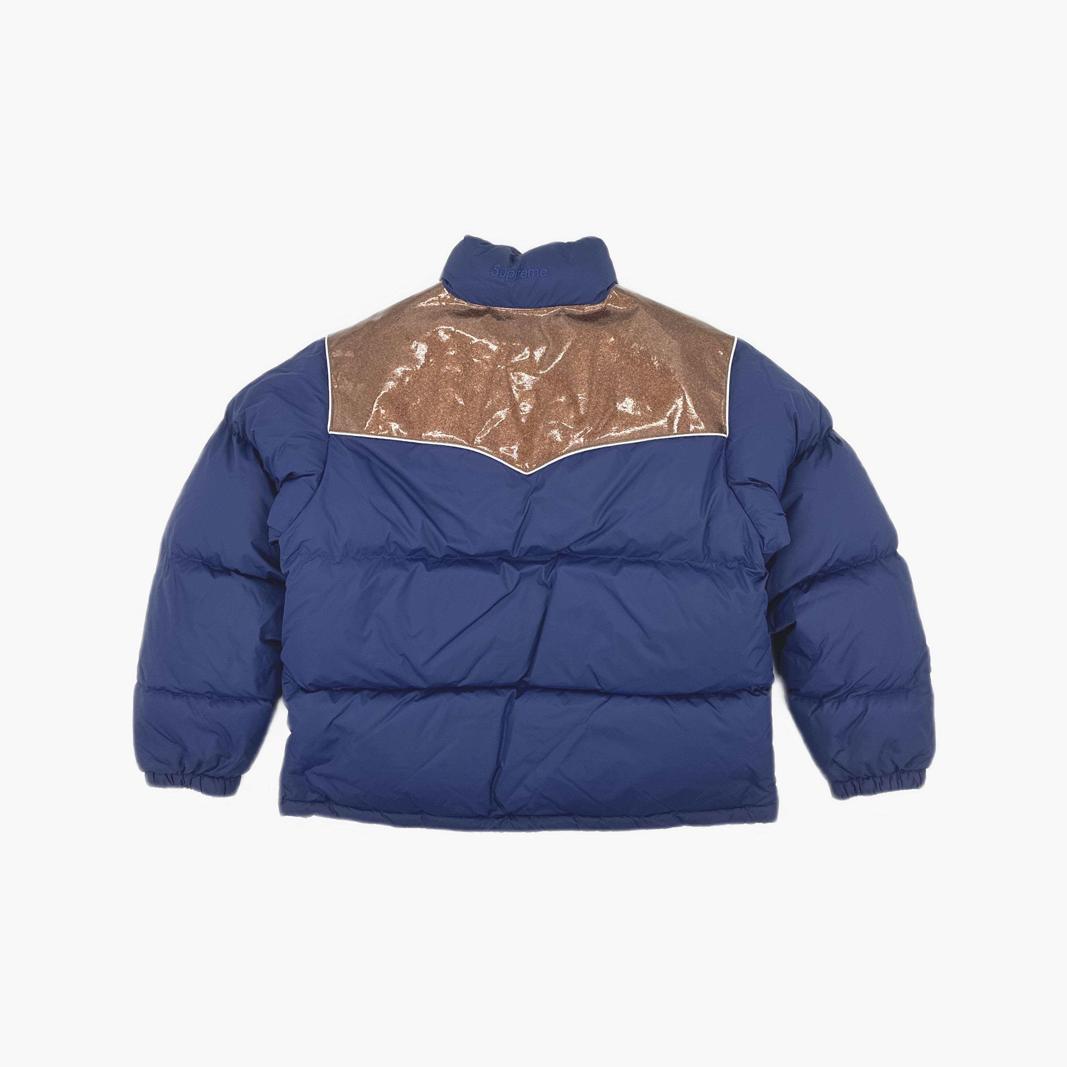 Supreme Supreme Glitter Yoke Down Puffer Jacket Size L Size US L / EU 52-54 / 3 - 2 Thumbnail