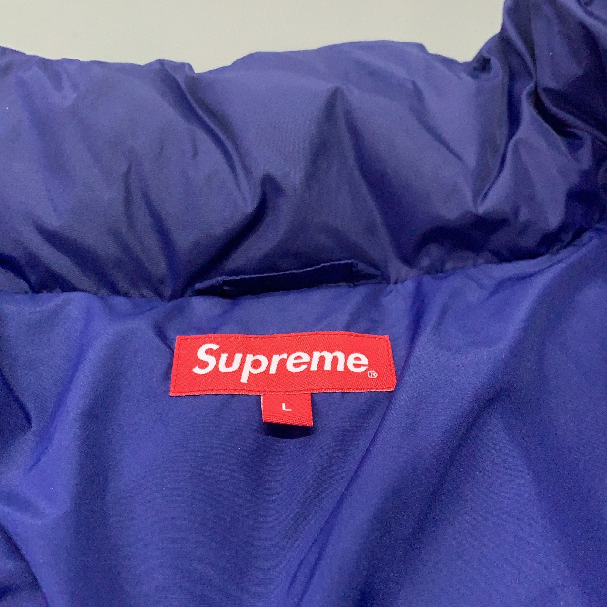 Supreme Supreme Glitter Yoke Down Puffer Jacket Size L Size US L / EU 52-54 / 3 - 3 Thumbnail