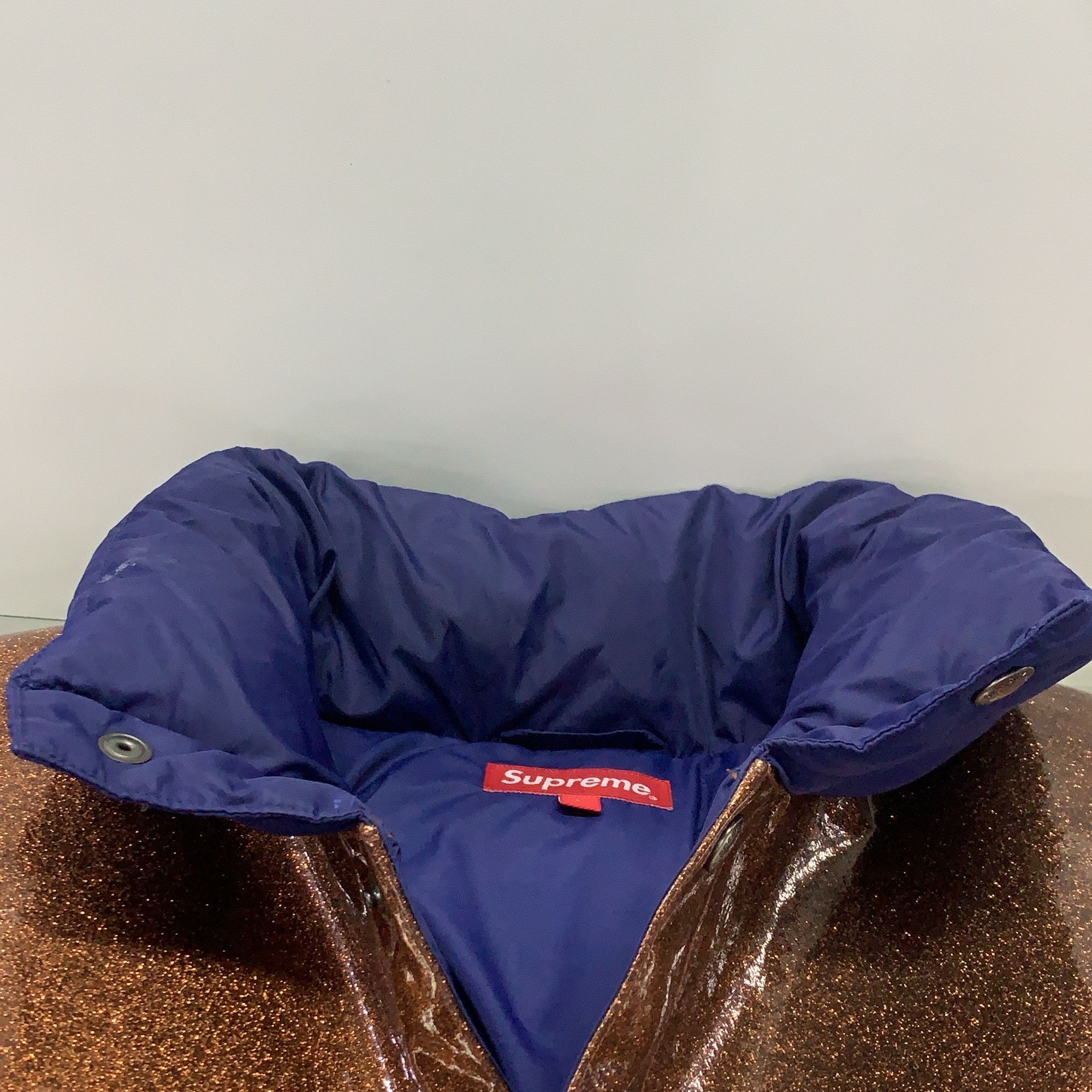 Supreme Supreme Glitter Yoke Down Puffer Jacket Size L Size US L / EU 52-54 / 3 - 5 Thumbnail