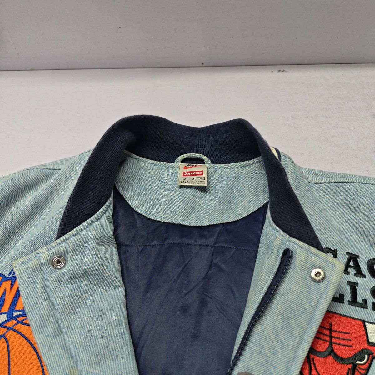 Supreme Supreme x Nike x NBA Denim Jacket Size M Size US M / EU 48-50 / 2 - 7 Thumbnail