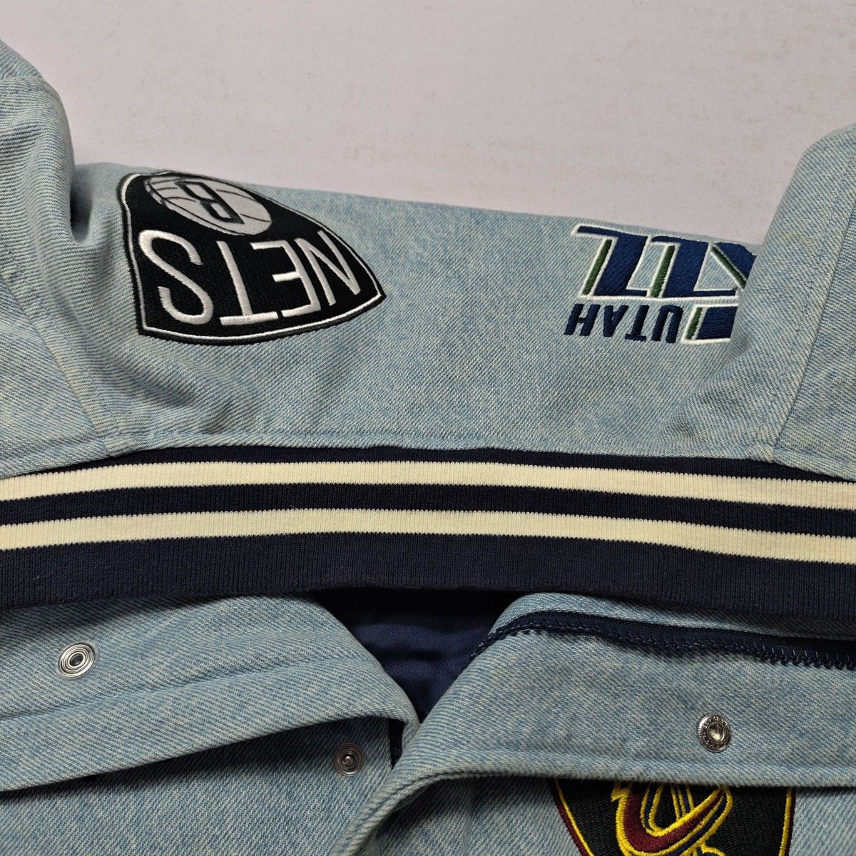 Supreme Supreme x Nike x NBA Denim Jacket Size M Size US M / EU 48-50 / 2 - 6 Thumbnail