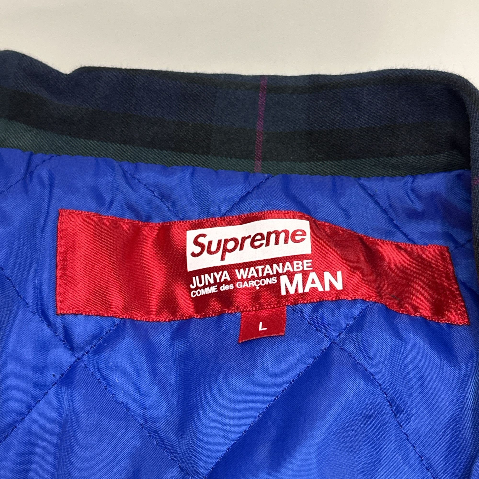 Supreme Supreme x Junya Watanabe Printed Work Jacket Size L Size US L / EU 52-54 / 3 - 3 Thumbnail