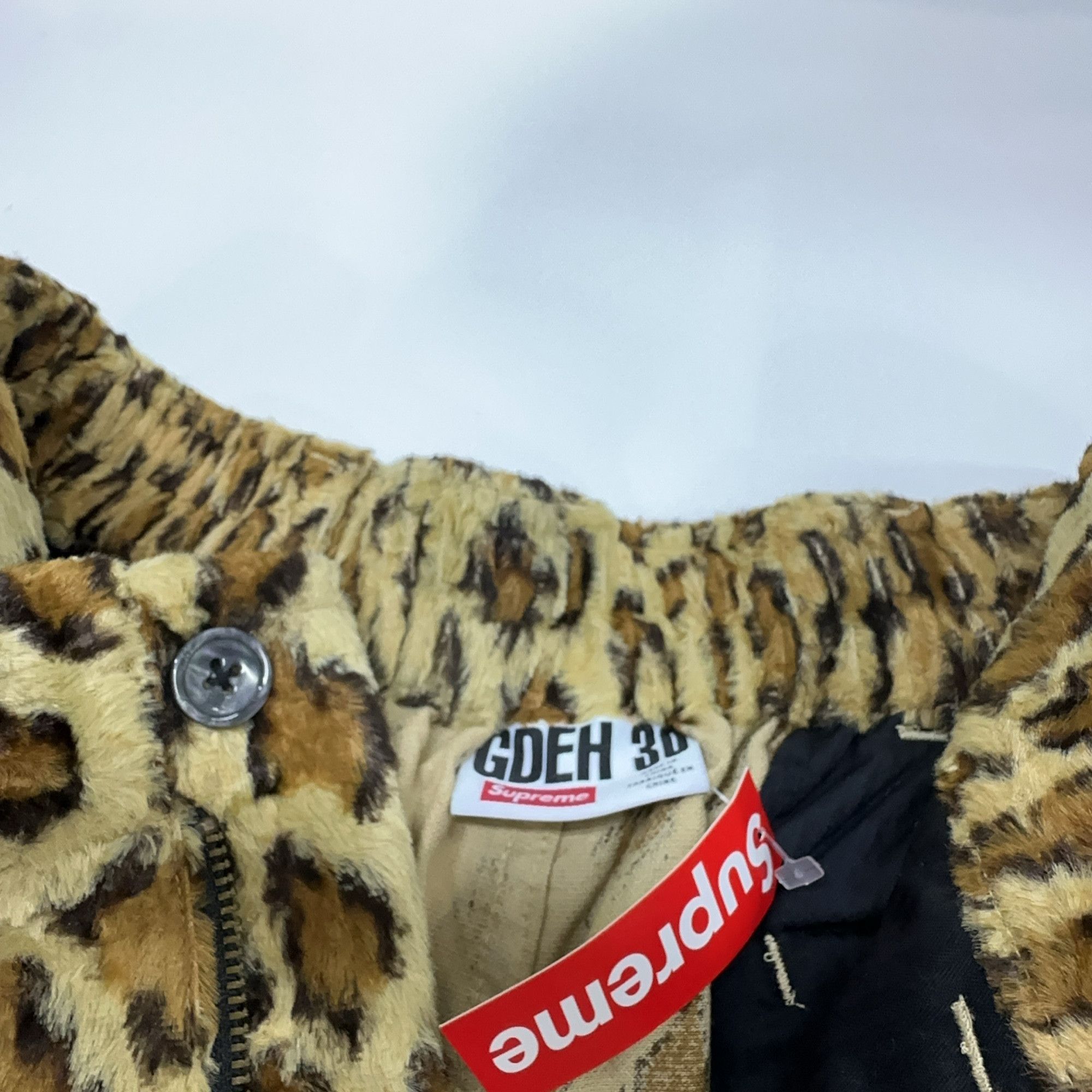 Supreme Supreme x Goodenough Leopard Cargo Shorts Size 30 Size US 30 / EU 46 - 4 Thumbnail