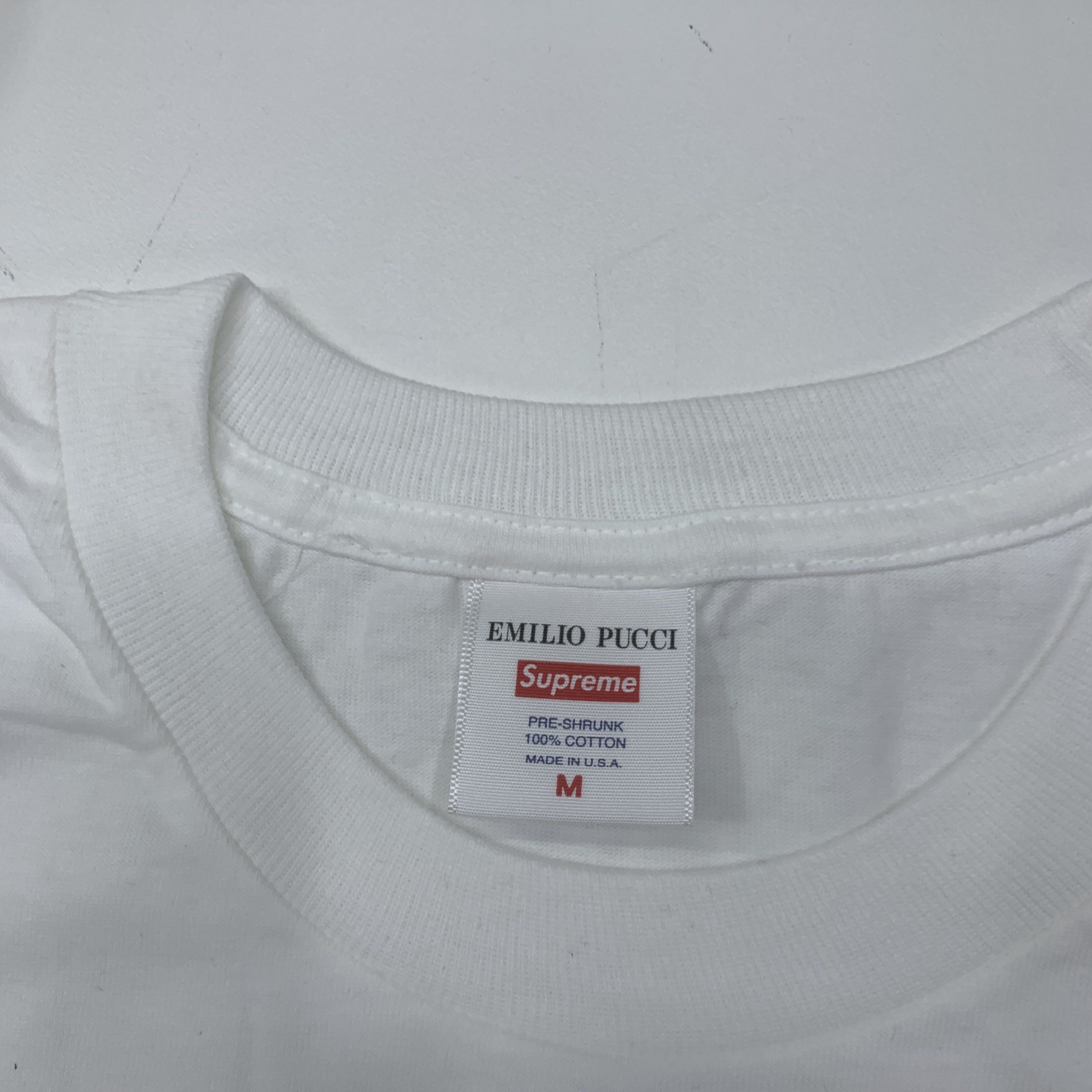 Supreme Supreme x Emilio Pucci Box Logo Tee Size M Size US M / EU 48-50 / 2 - 5 Thumbnail