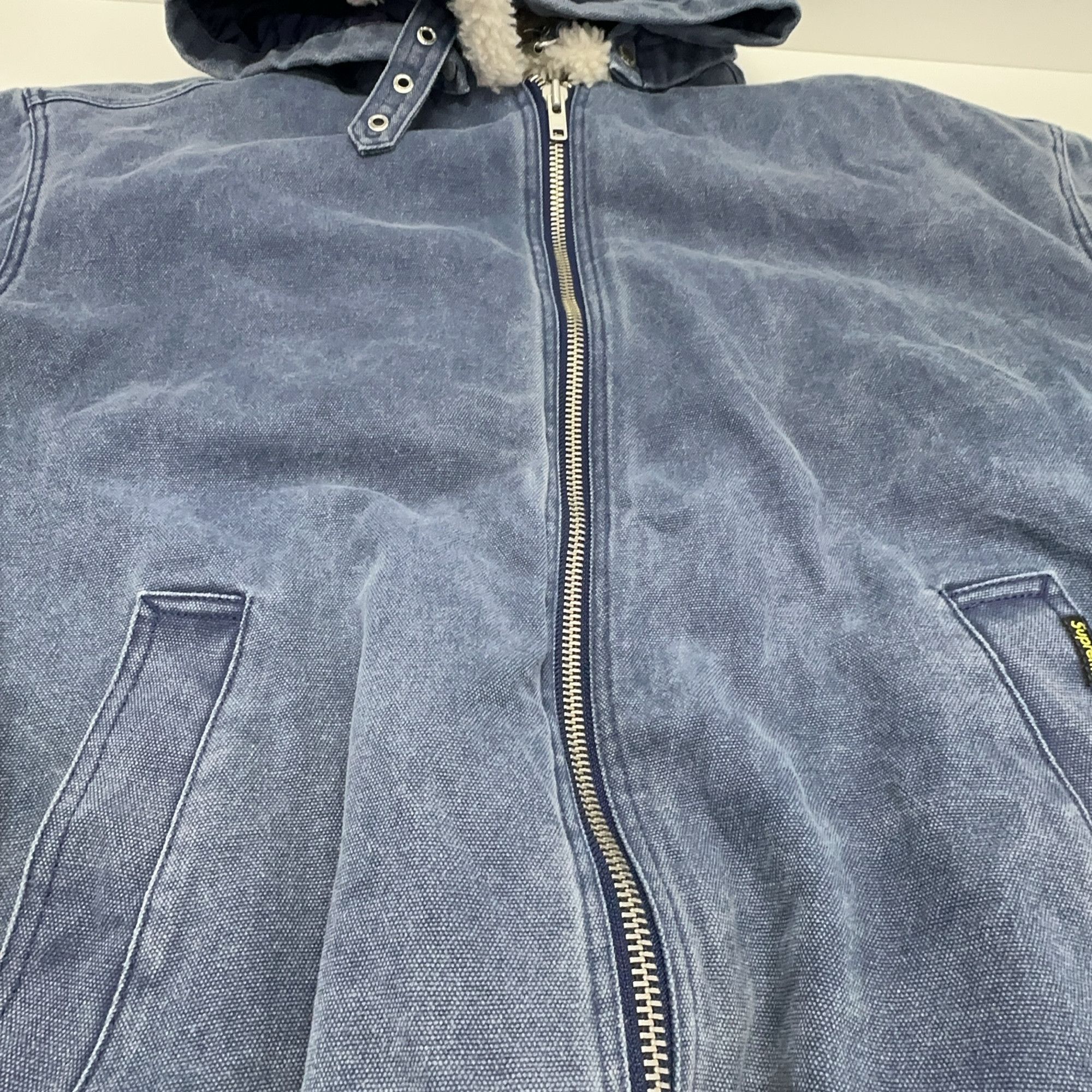 Supreme Supreme Faux Shearling Lined Bomber Jacket Size L Size US L / EU 52-54 / 3 - 6 Thumbnail