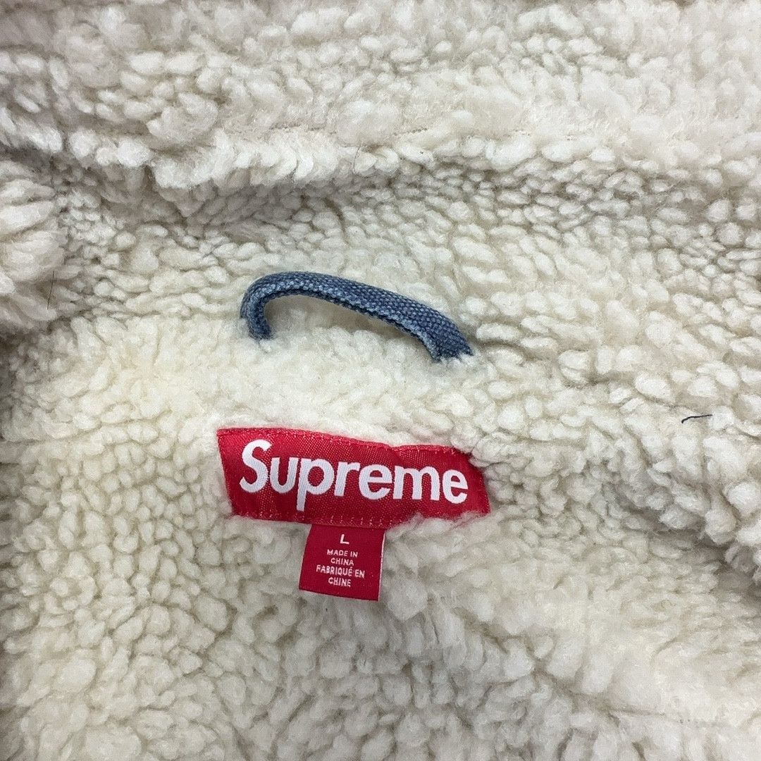 Supreme Supreme Faux Shearling Lined Bomber Jacket Size L Size US L / EU 52-54 / 3 - 4 Thumbnail