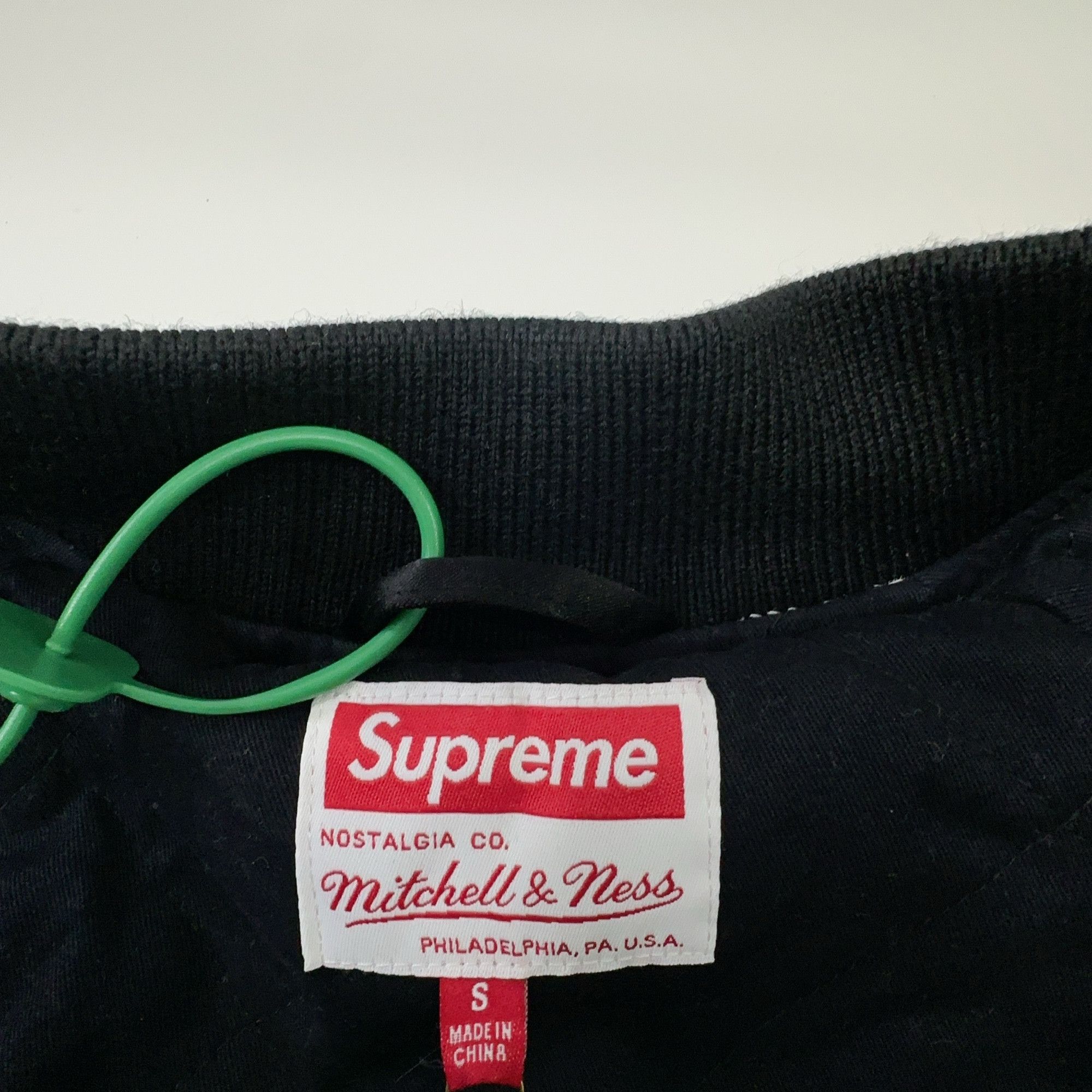 Supreme Supreme x Mitchell & Ness Sequin Logo Varsity Jacket S Size US S / EU 44-46 / 1 - 4 Thumbnail