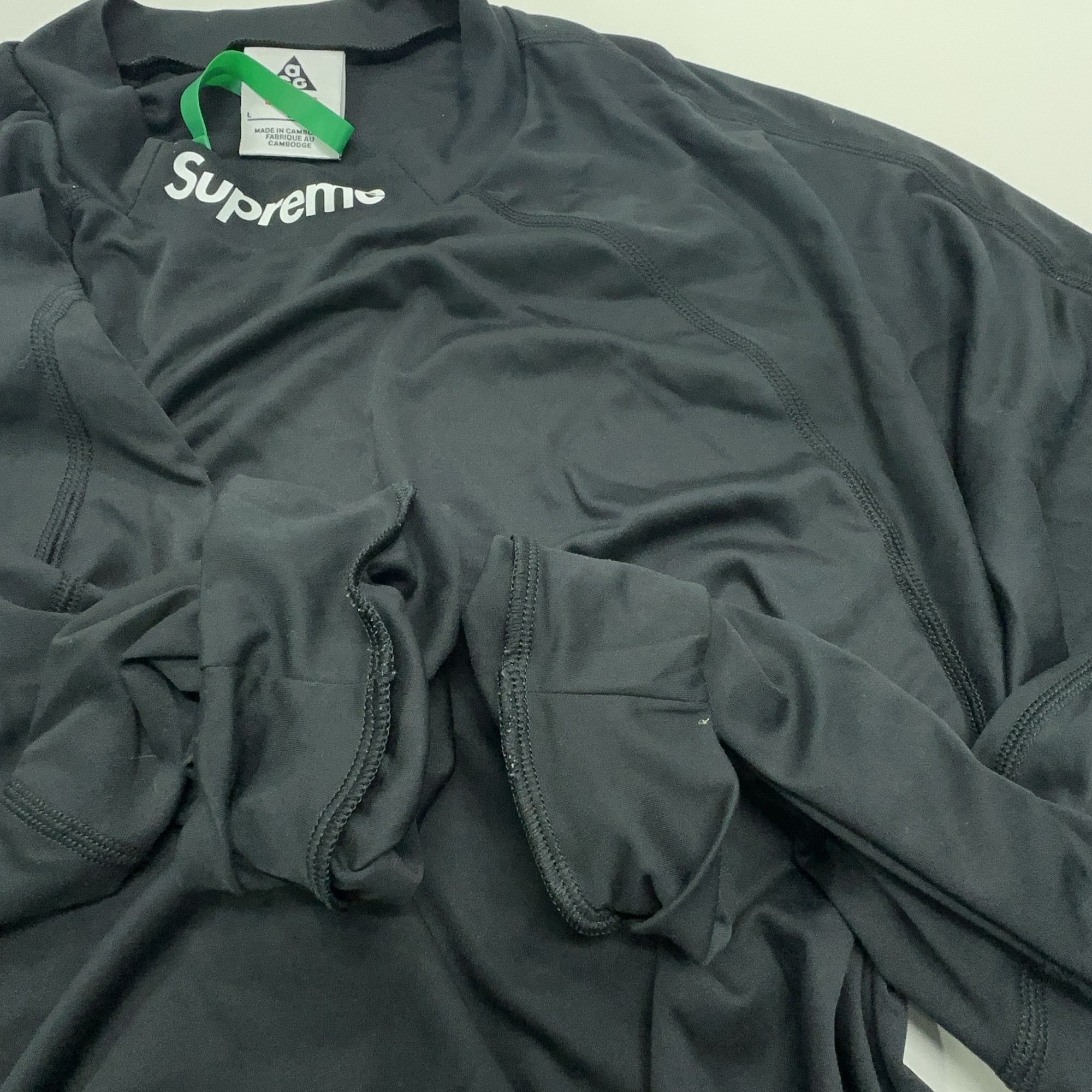 Supreme Supreme x Nike ACG Logo Long Sleeve T-Shirt L Size US L / EU 52-54 / 3 - 6 Thumbnail