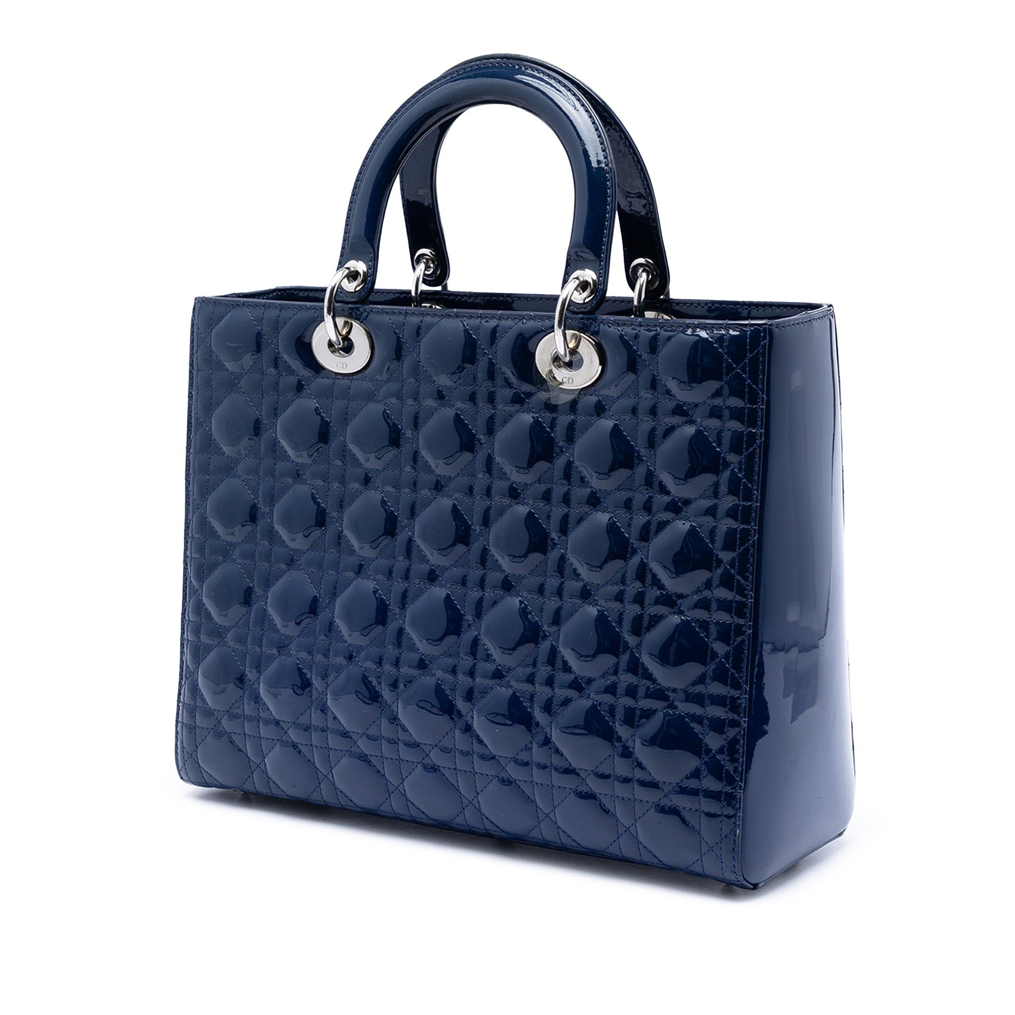 Dior Large Patent Cannage Lady Dior Size ONE SIZE - 2 Thumbnail