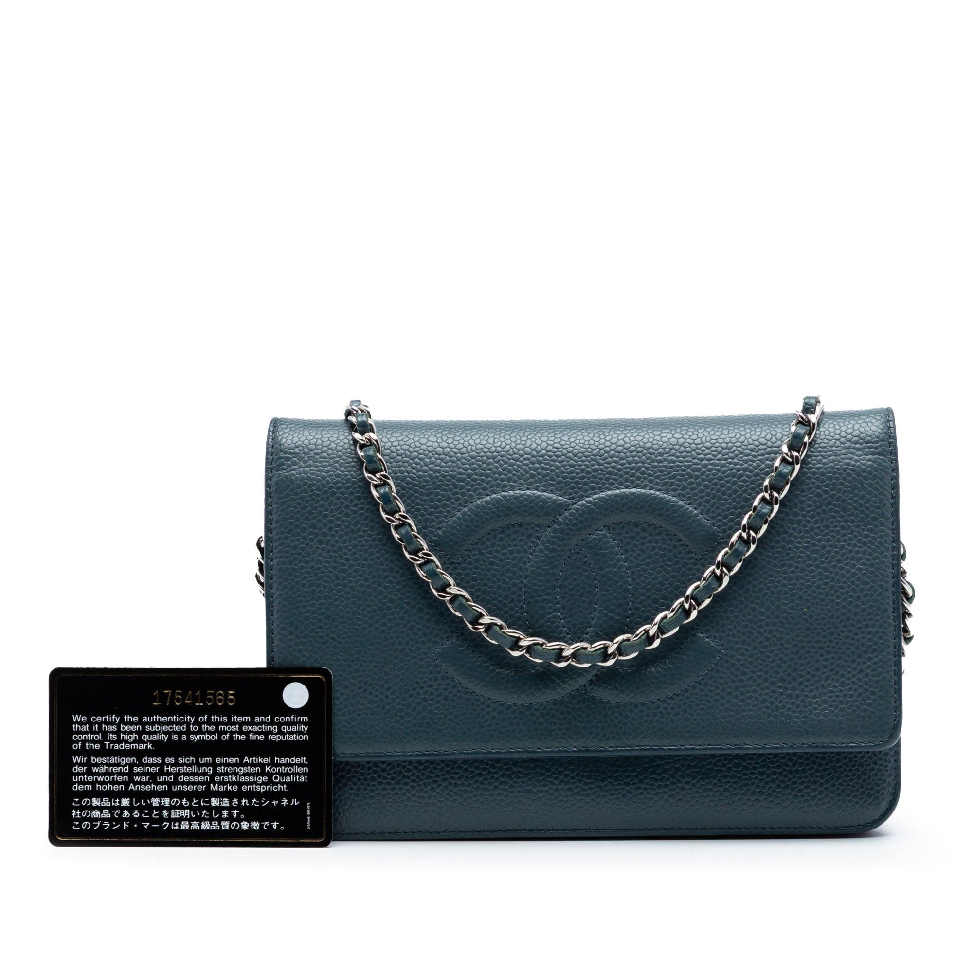 Chanel CC Caviar Wallet On Chain Size ONE SIZE - 7 Thumbnail