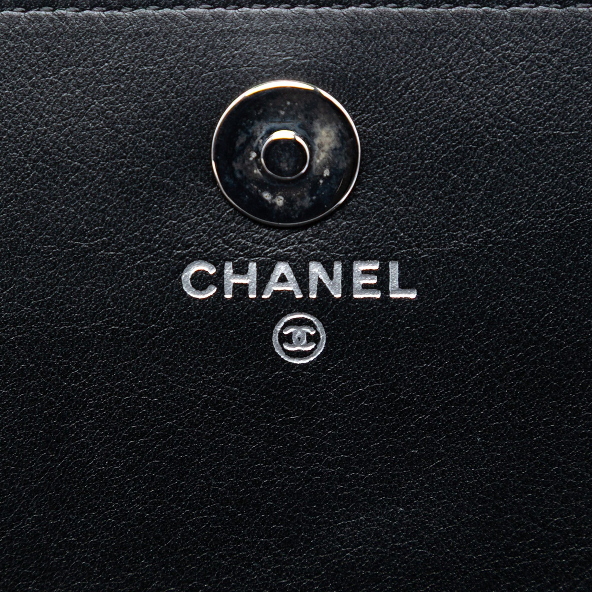 Chanel CC Patent Strass Embellished Wallet On Chain Size ONE SIZE - 5 Thumbnail