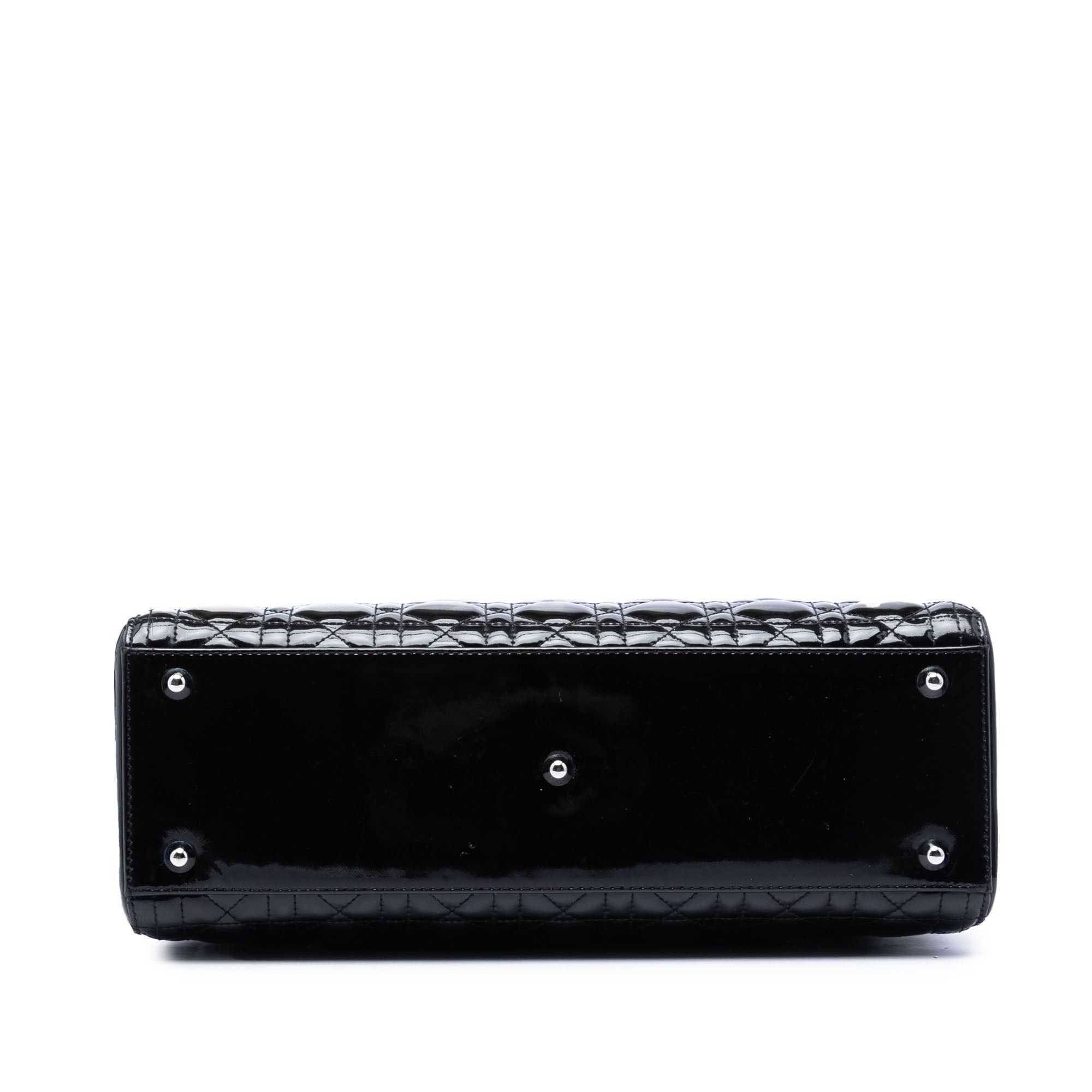 Dior Large Patent Cannage Lady Dior Size ONE SIZE - 3 Thumbnail