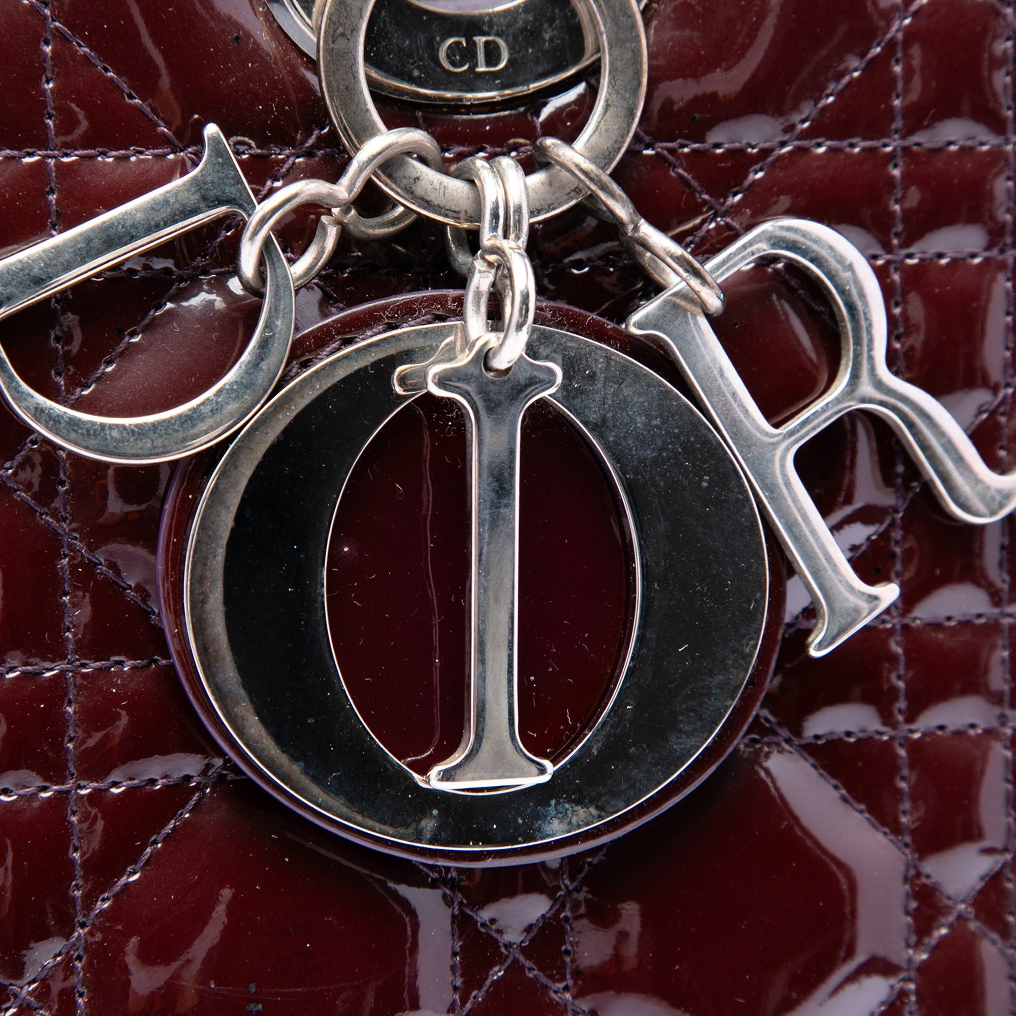 Dior Large Patent Cannage Lady Dior Size ONE SIZE - 5 Thumbnail