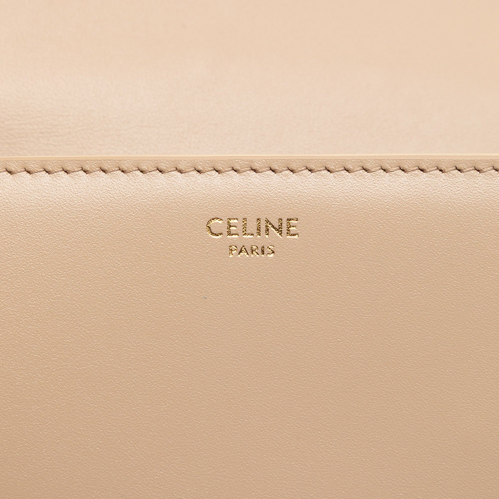 Celine Medium Calfskin Triomphe Frame Crossbody Size ONE SIZE - 5 Thumbnail